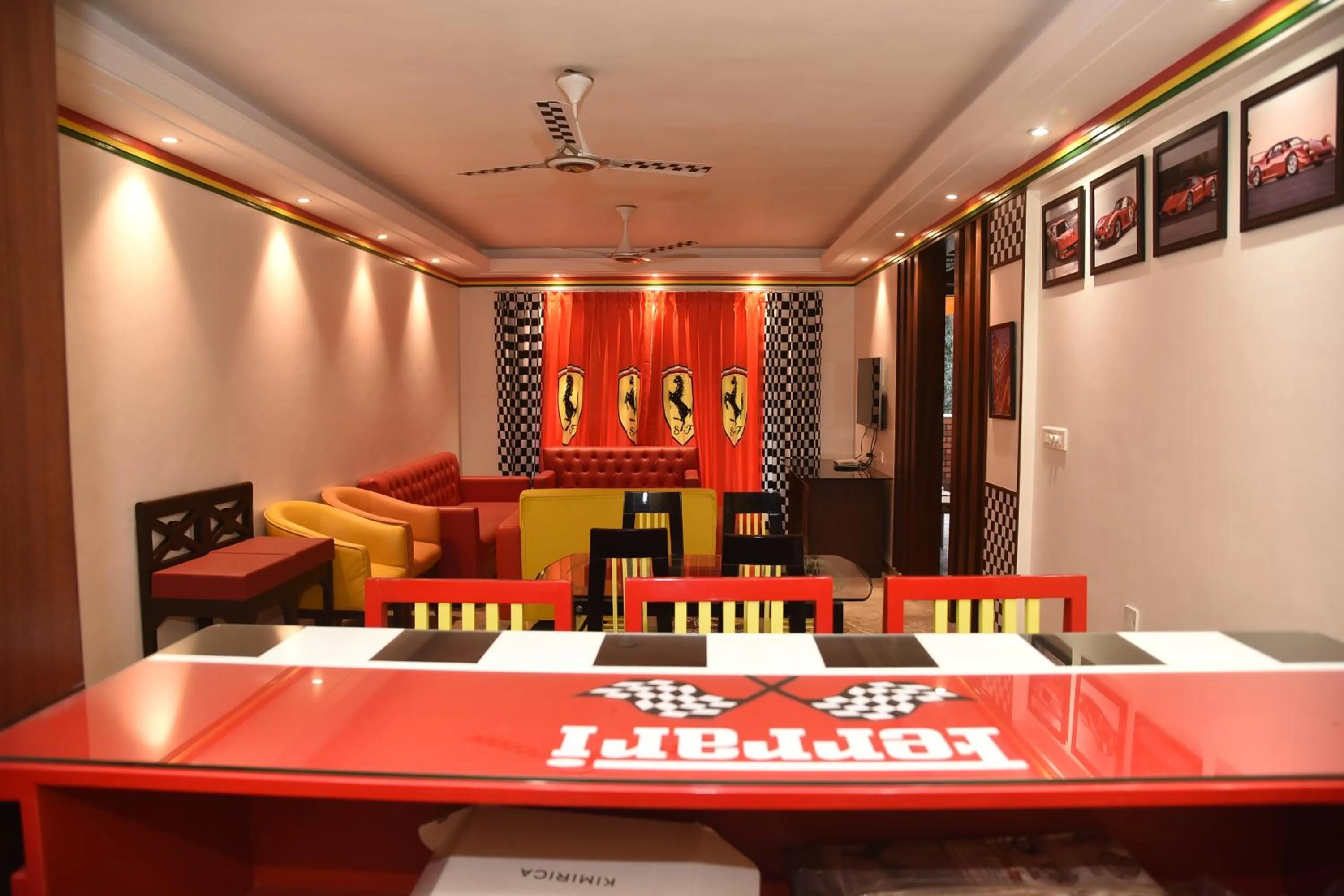 Living room in BelAir Suites Pune