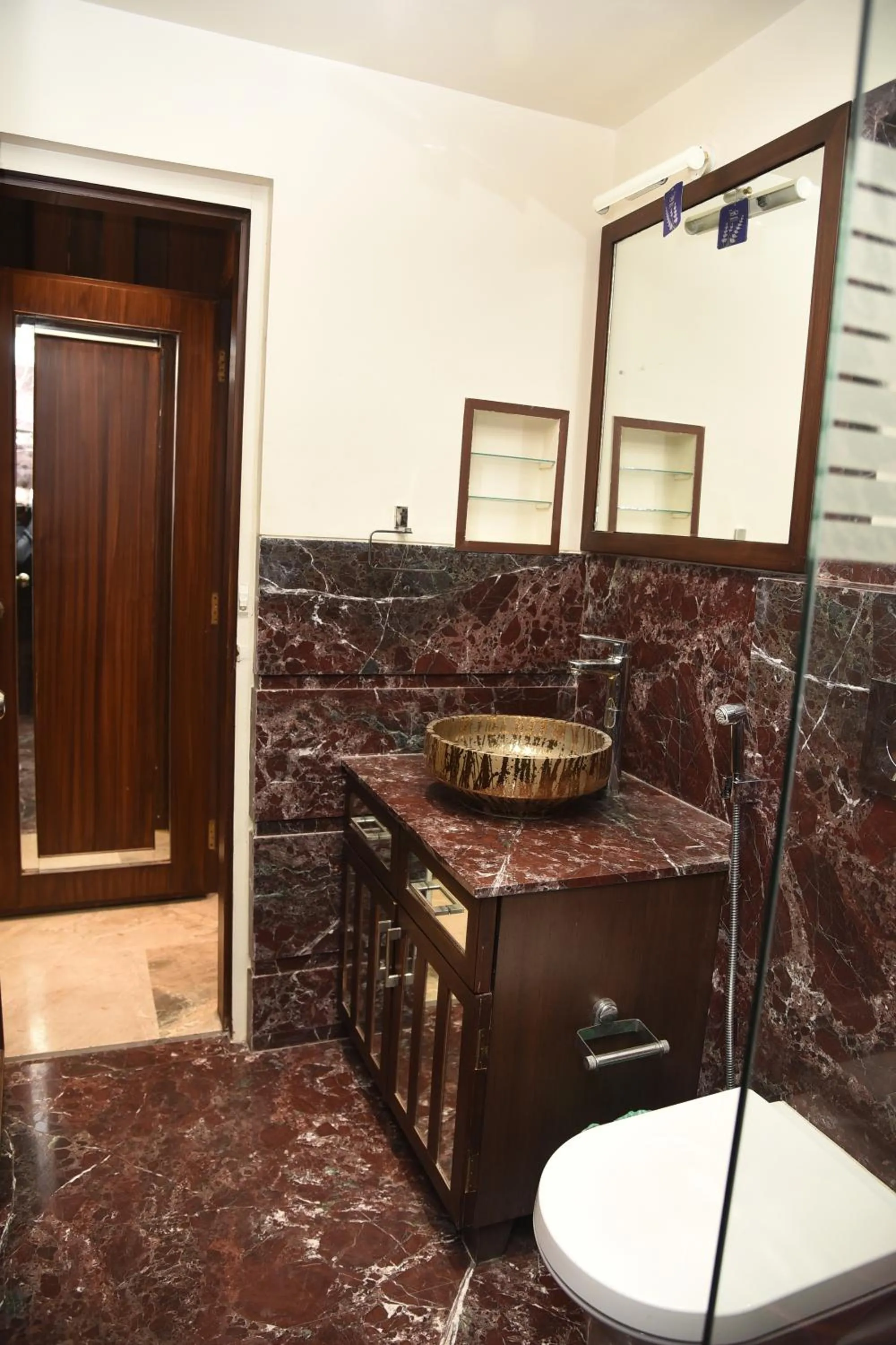 Bathroom in BelAir Suites Pune