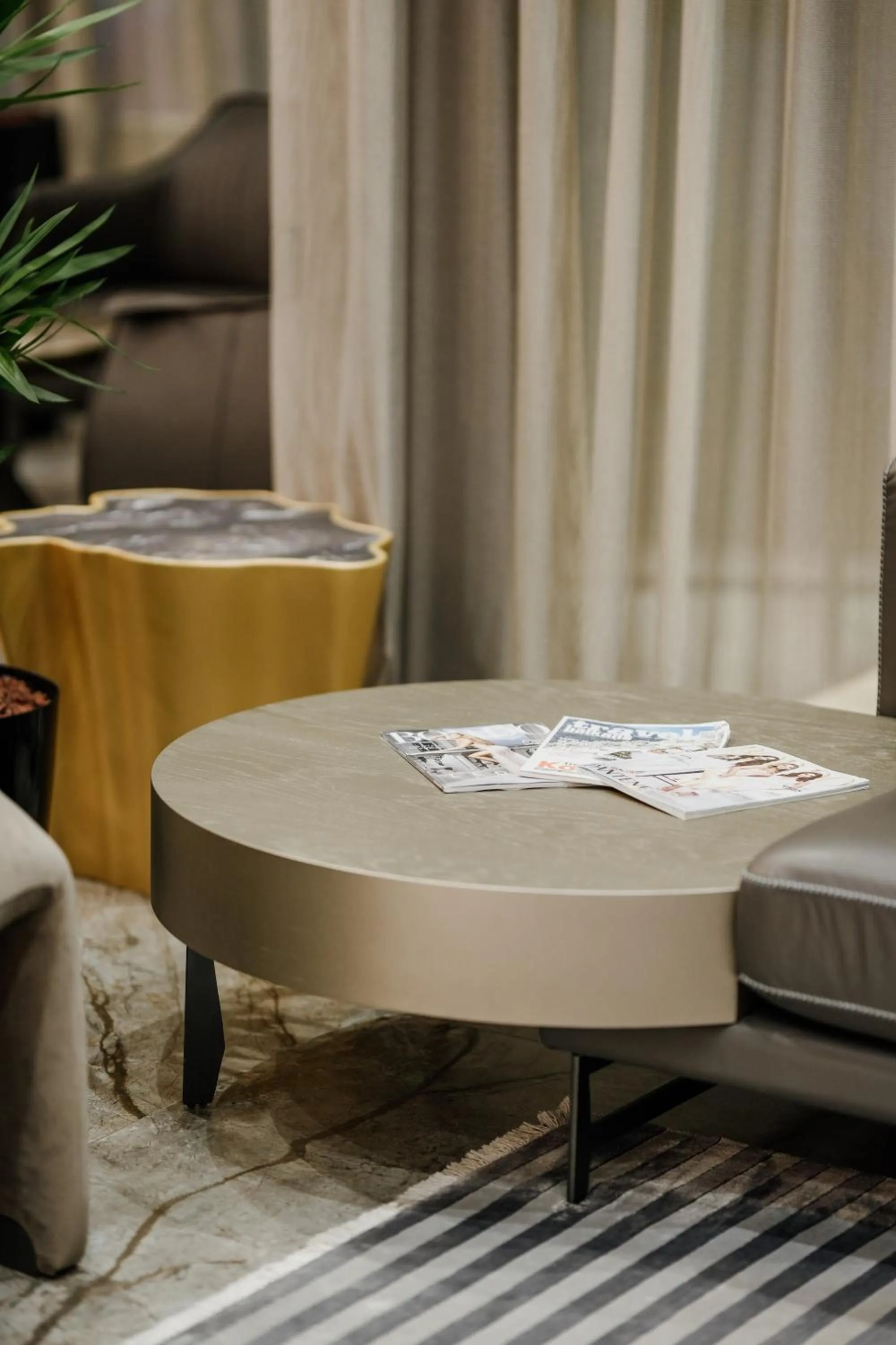 Lobby or reception in Marinaj Hotel & SPA