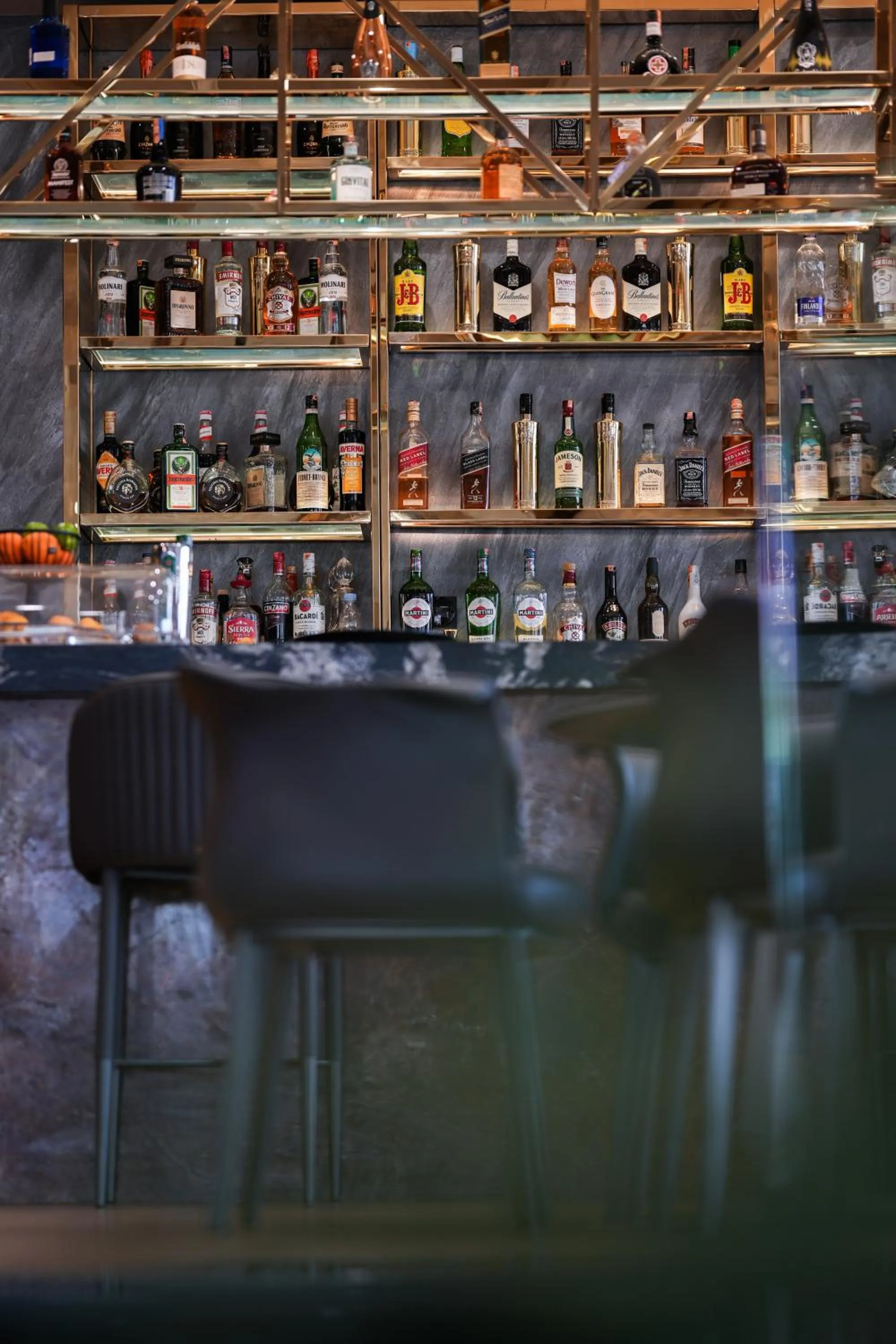 Lounge or bar in Marinaj Hotel & SPA