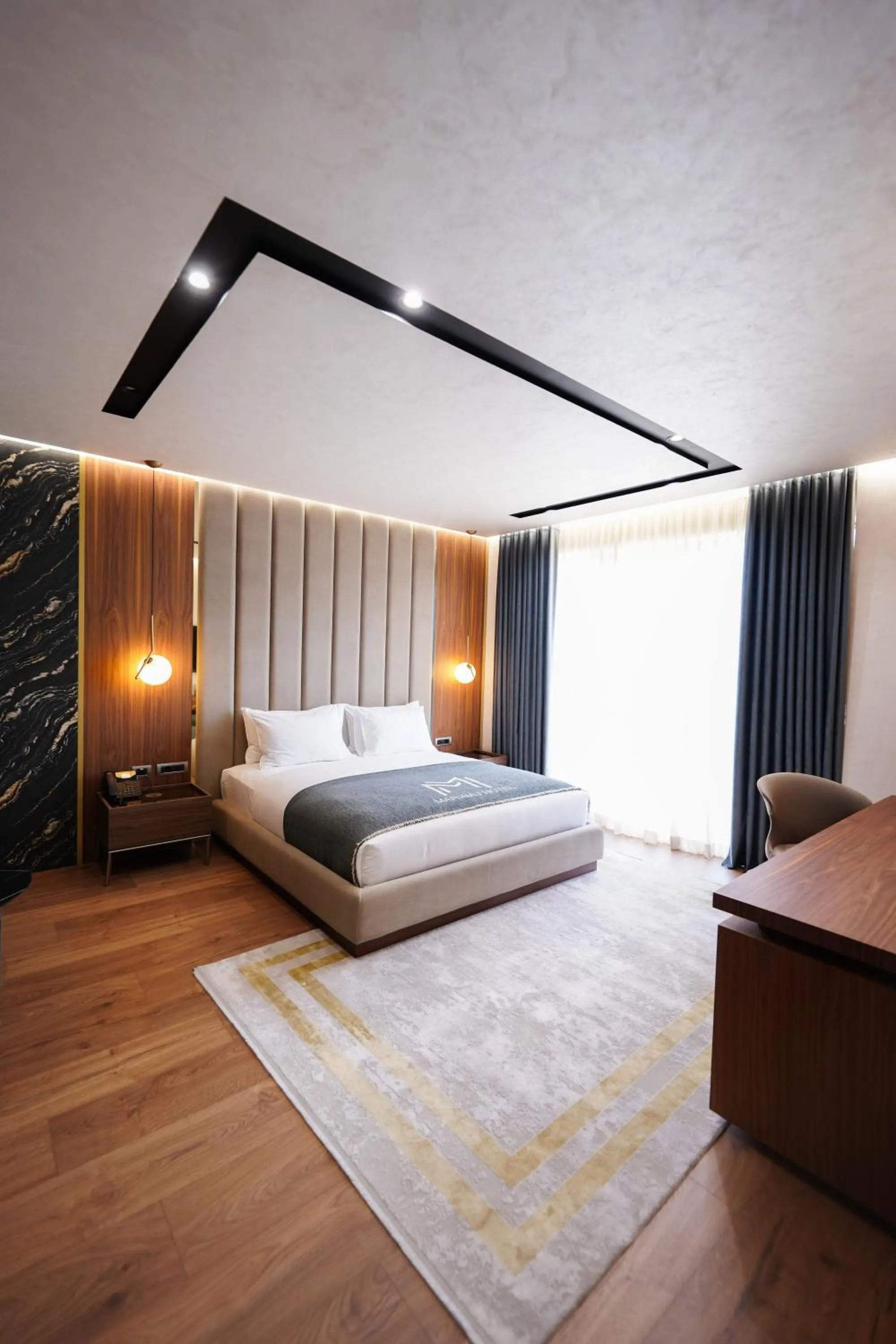 Photo of the whole room, Bed in Marinaj Hotel & SPA