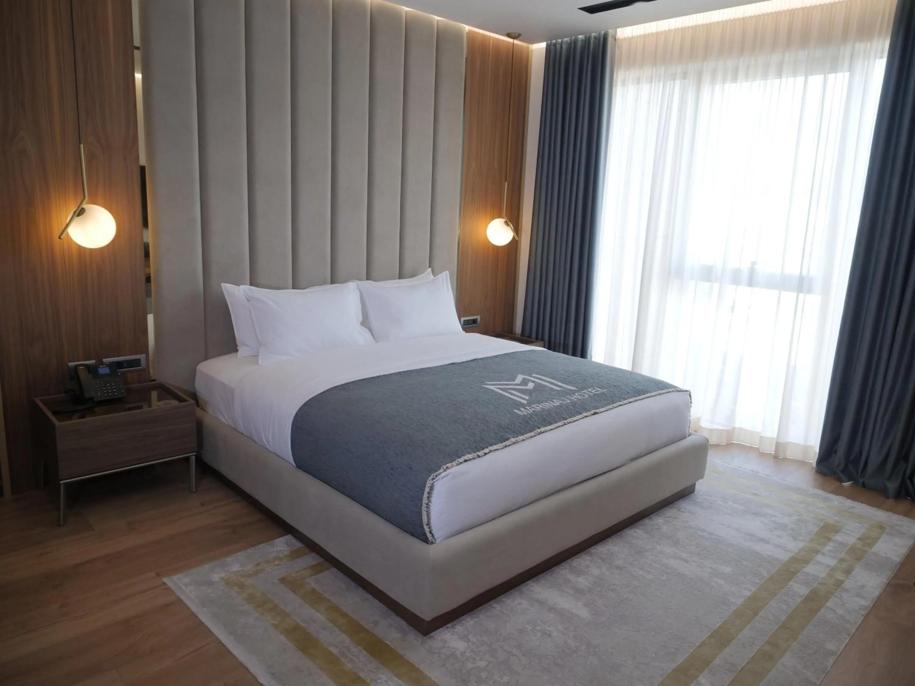 Bedroom, Bed in Marinaj Hotel & SPA