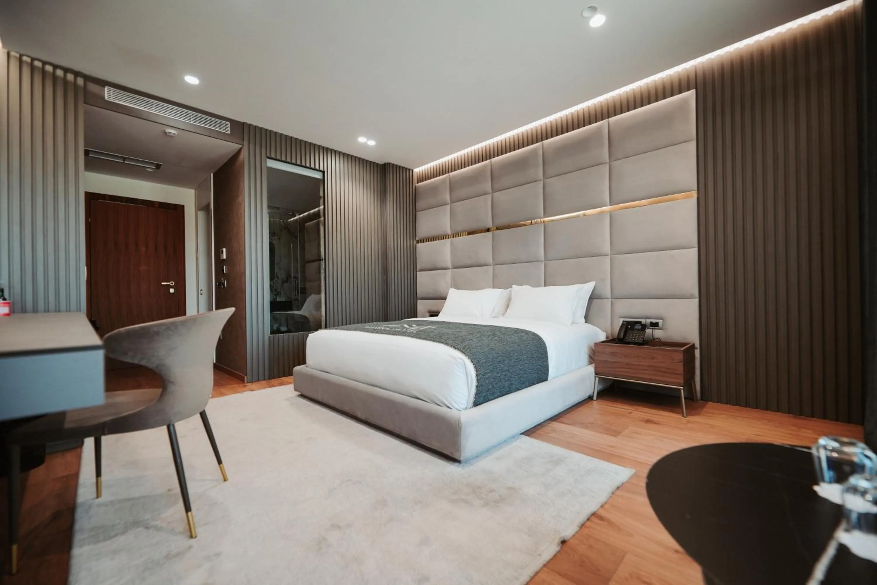 Photo of the whole room, Bed in Marinaj Hotel & SPA