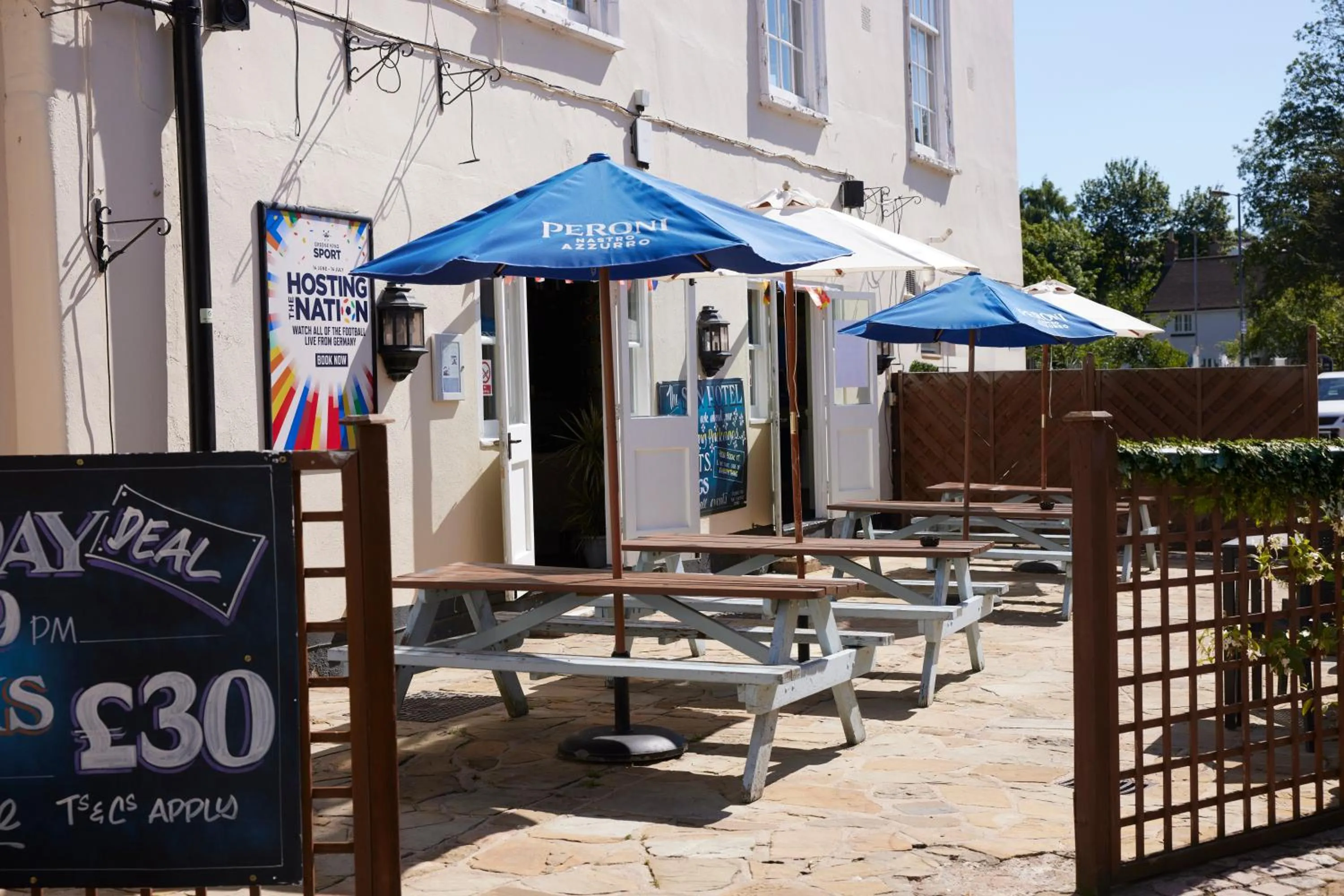 Garden in Sun Hotel by Greene King Inns