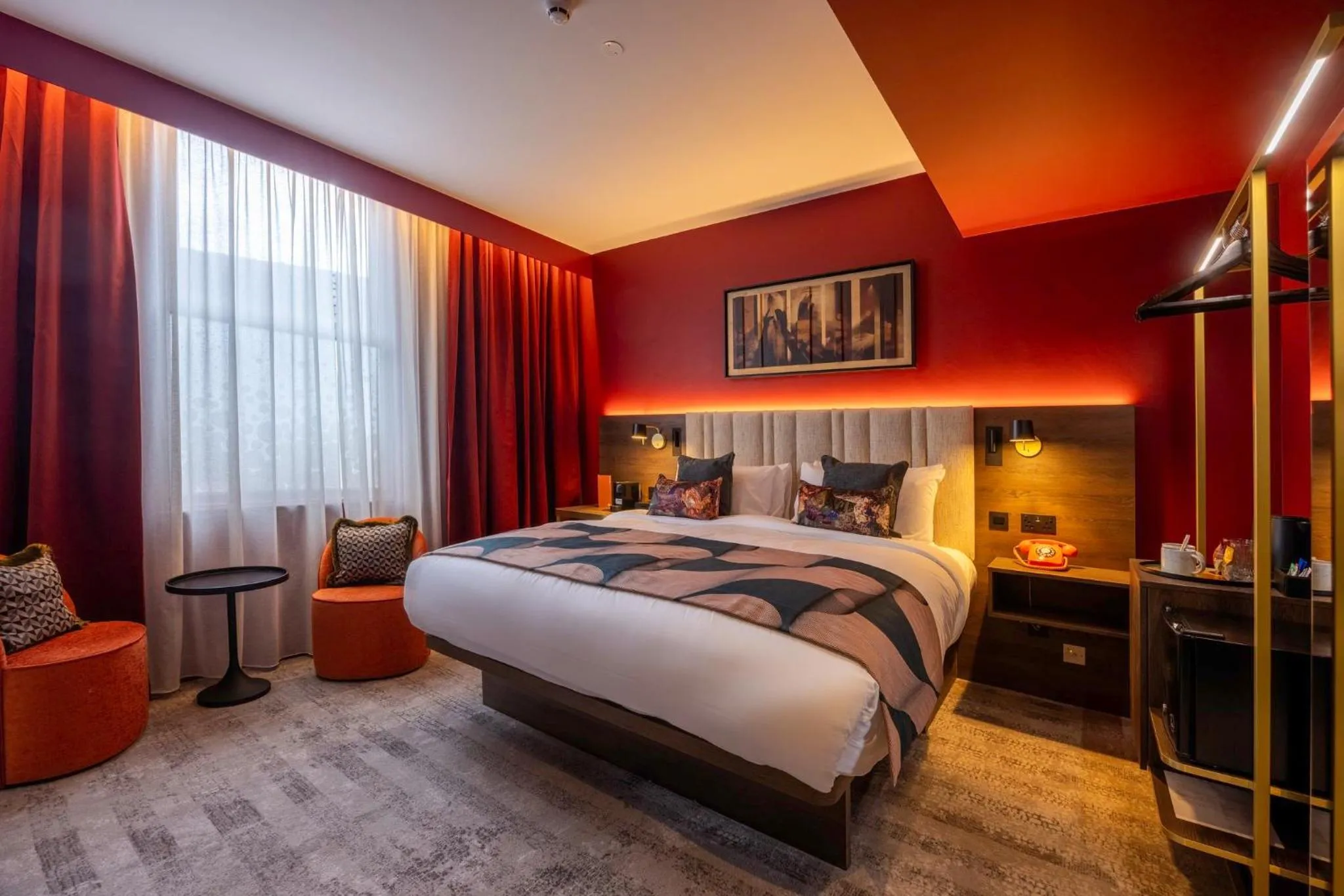 Photo of the whole room, Bed in Hotel Indigo Leeds by IHG