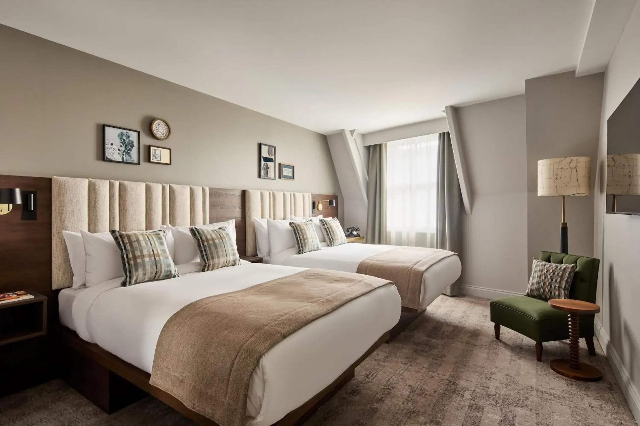 Bedroom, Bed in Hotel Indigo Leeds by IHG Bedroom, Bed in Hotel Indigo Leeds by IHG