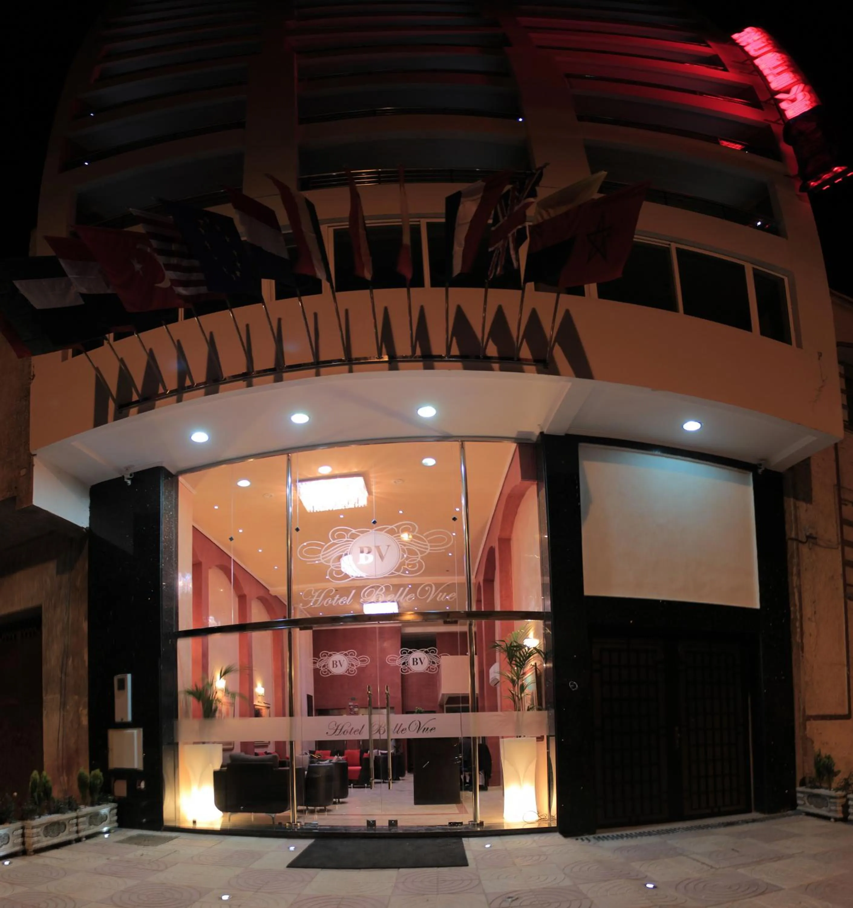 Facade/entrance in Hôtel Belle Vue et Spa