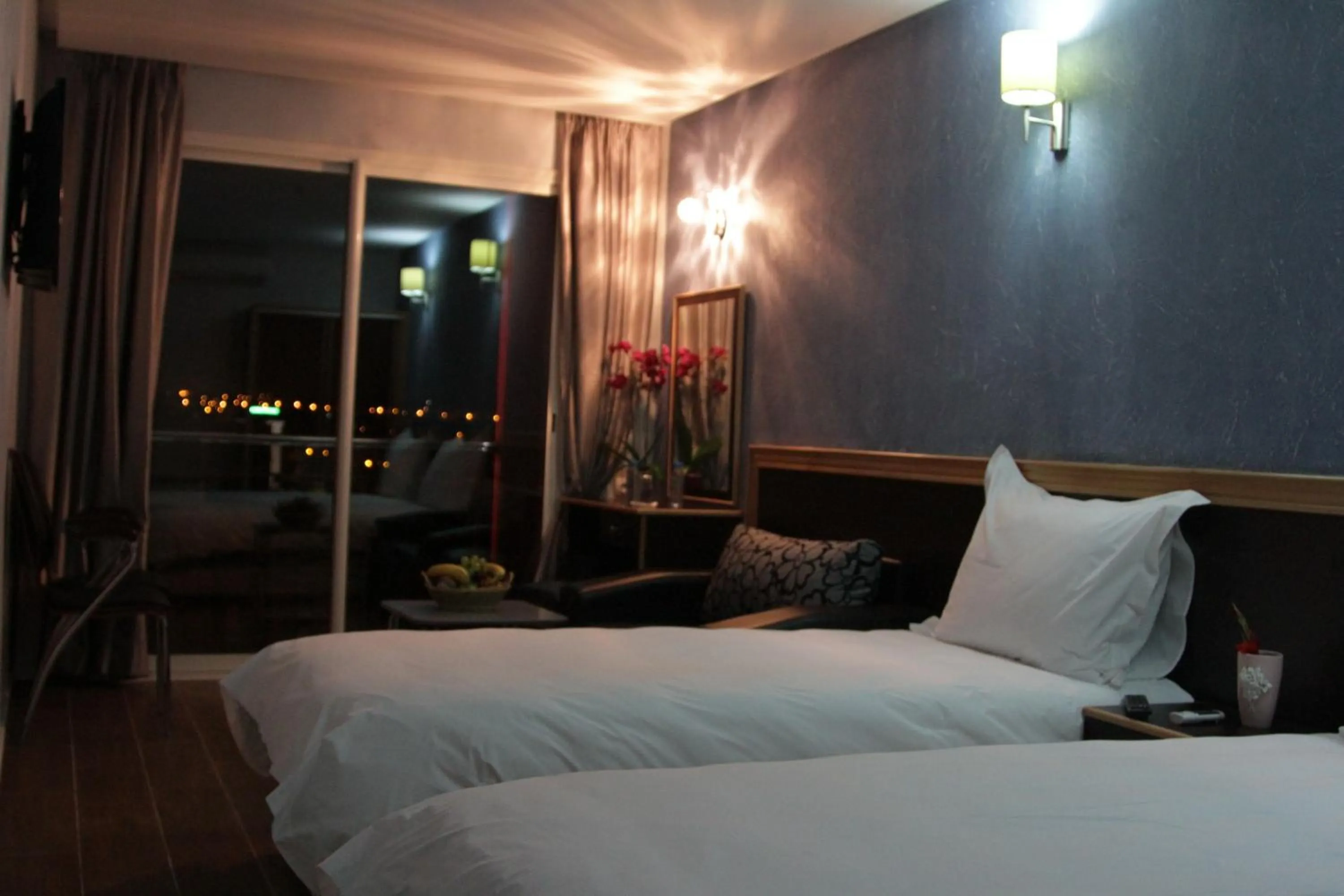 Bed in Hôtel Belle Vue et Spa