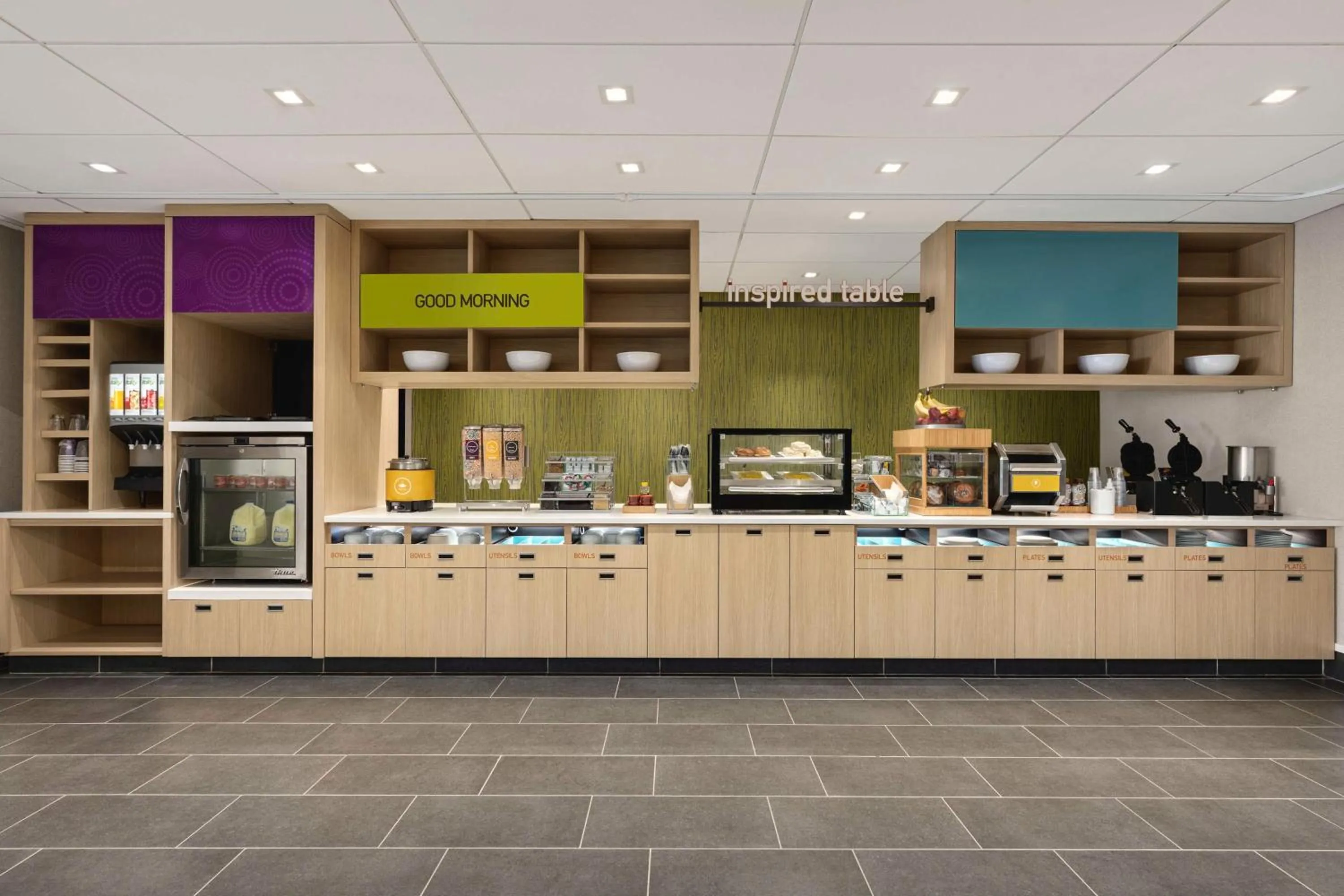 Breakfast in Home2 Suites By Hilton Dalton