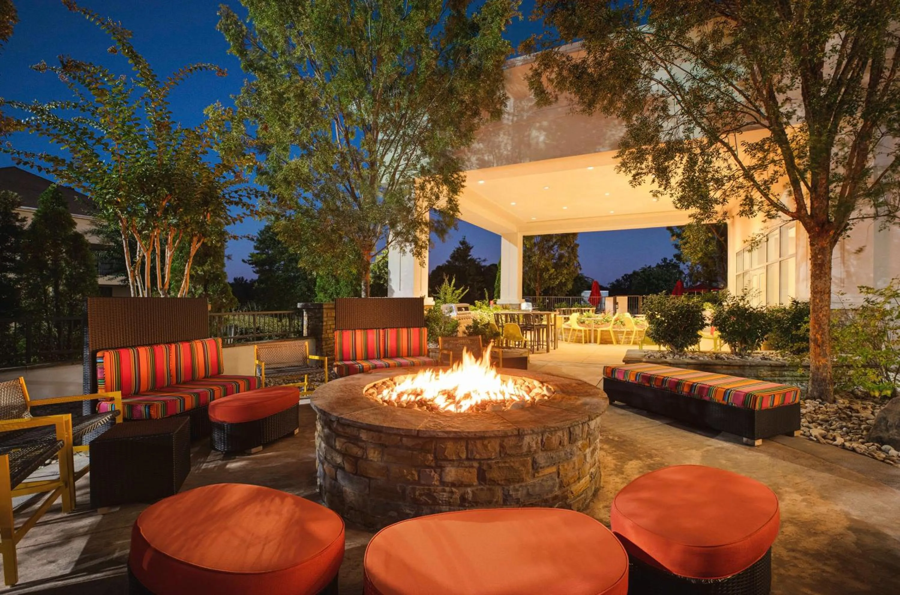 Patio in Home2 Suites By Hilton Dalton