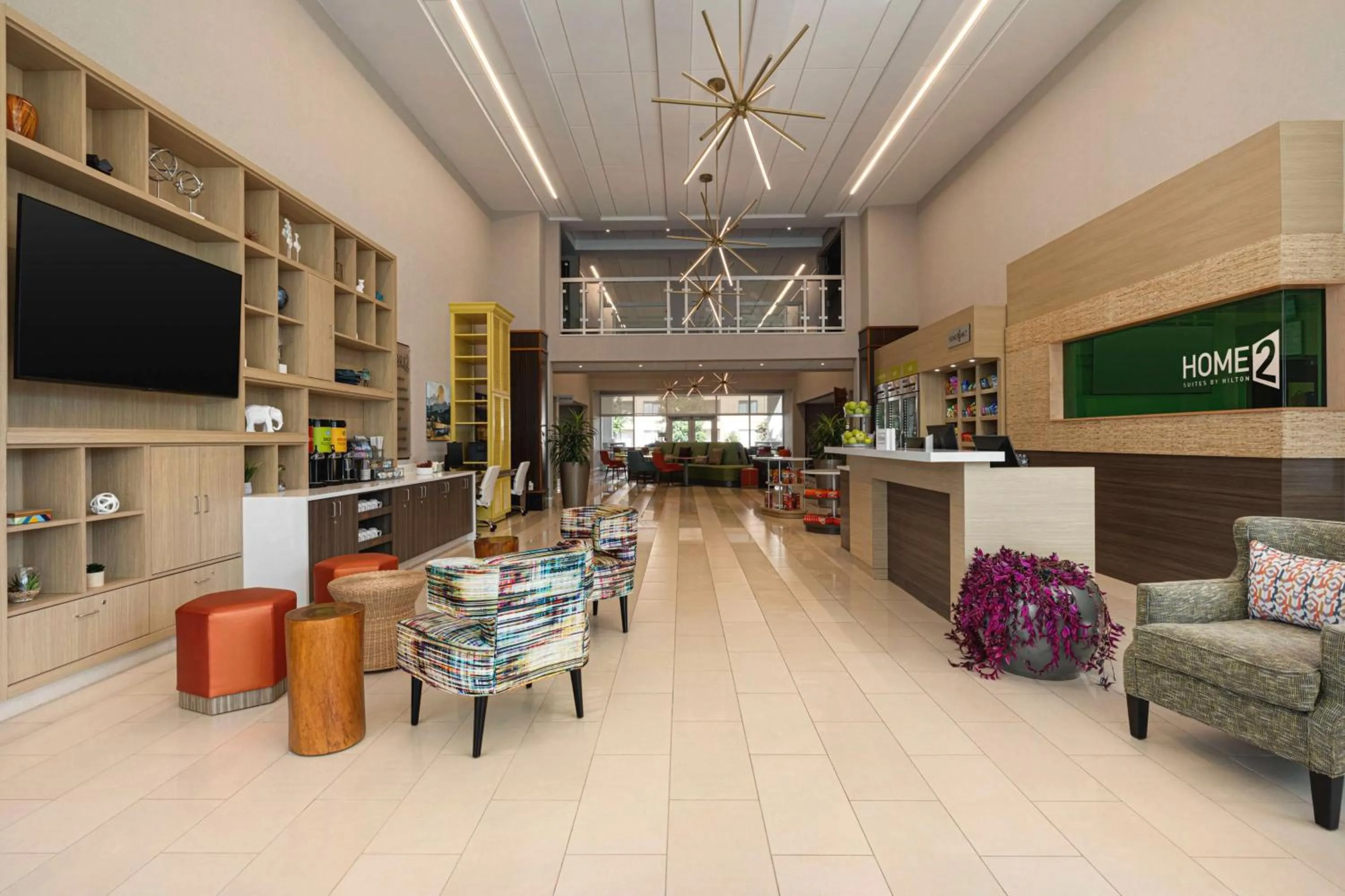 Lobby or reception in Home2 Suites By Hilton Dalton