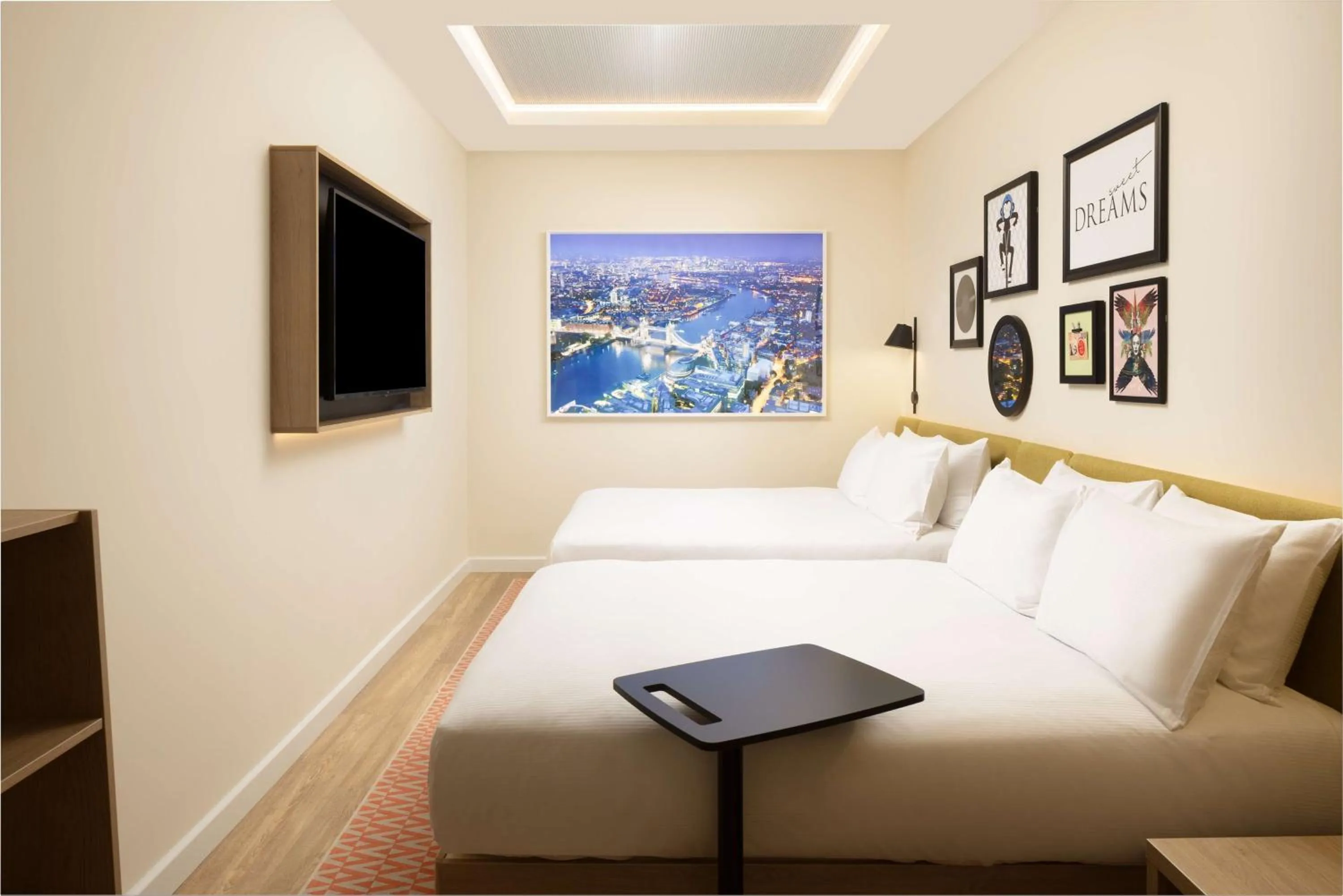 Bedroom in Hampton By Hilton London Old Street