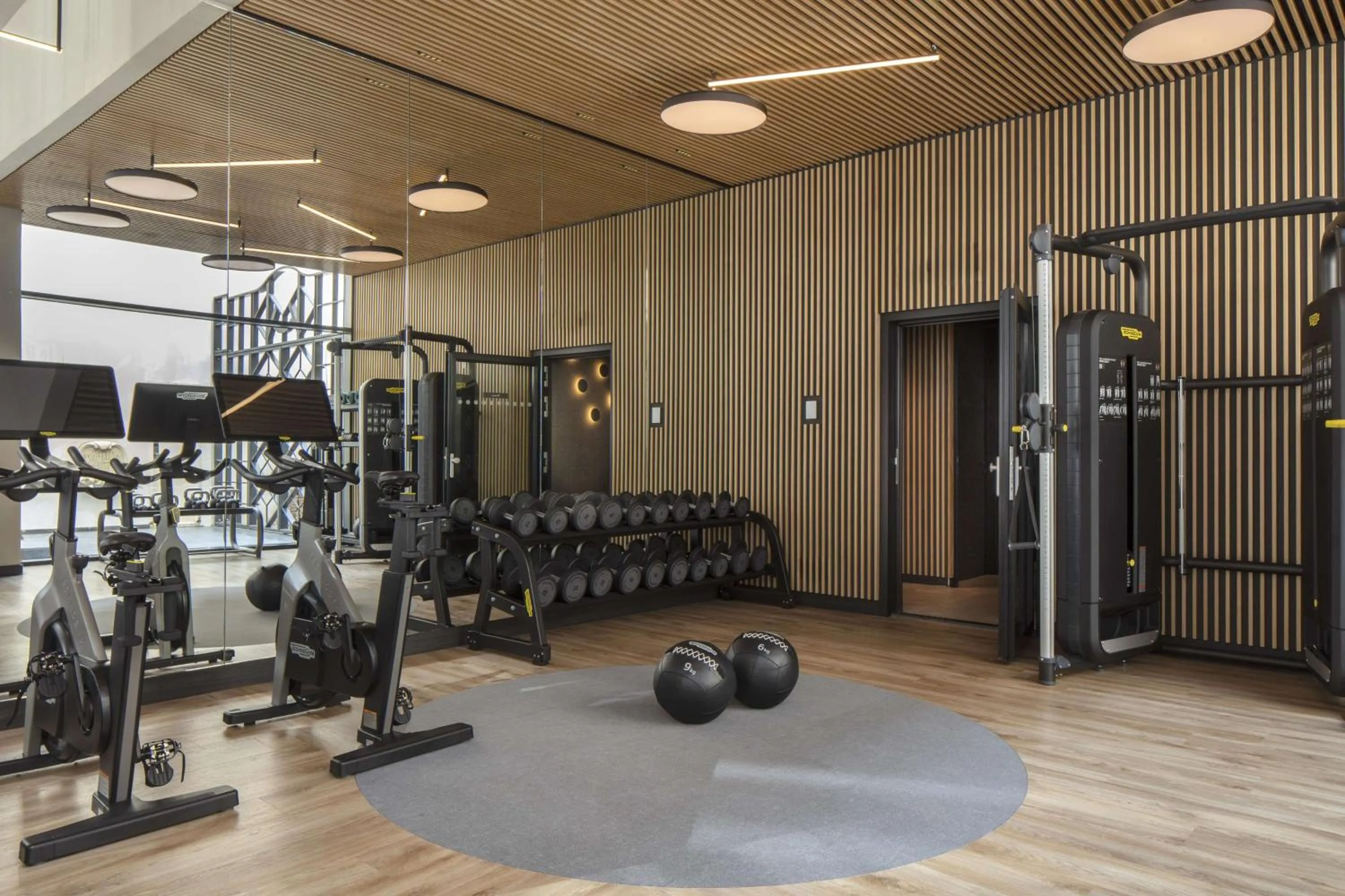 Fitness centre/facilities in Anantara Grand Hotel Krasnapolsky Amsterdam