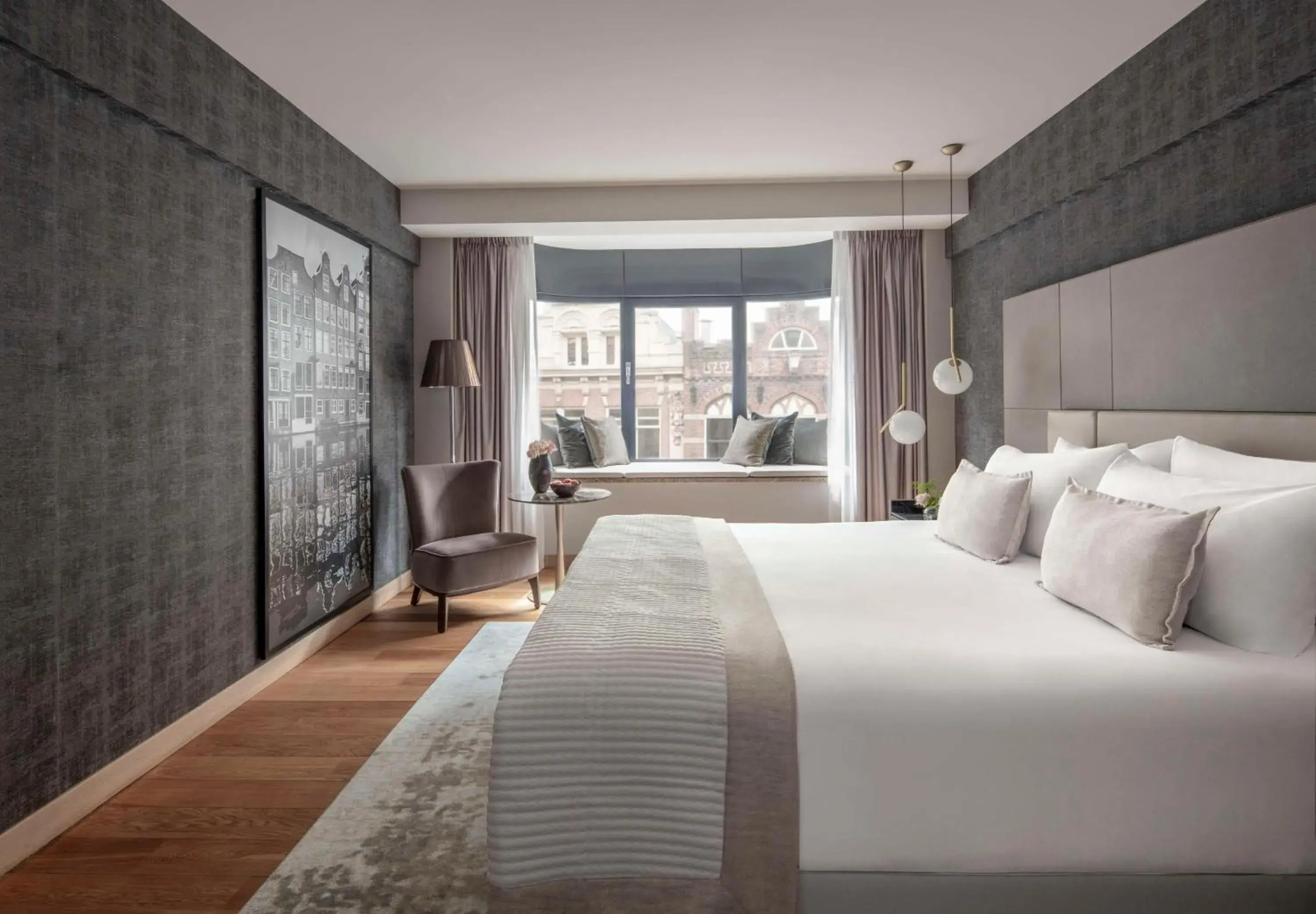 Bedroom, Bed in Anantara Grand Hotel Krasnapolsky Amsterdam Bedroom, Bed in Anantara Grand Hotel Krasnapolsky Amsterdam