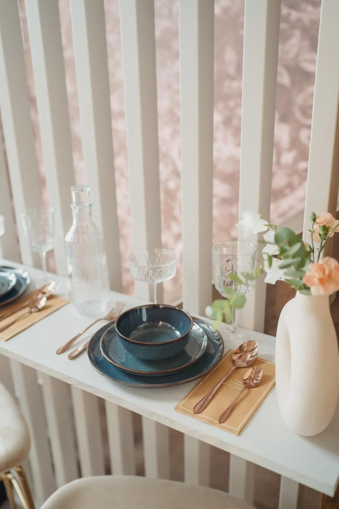 Dining area in Cu Residence - LoftAffair Spa Collection