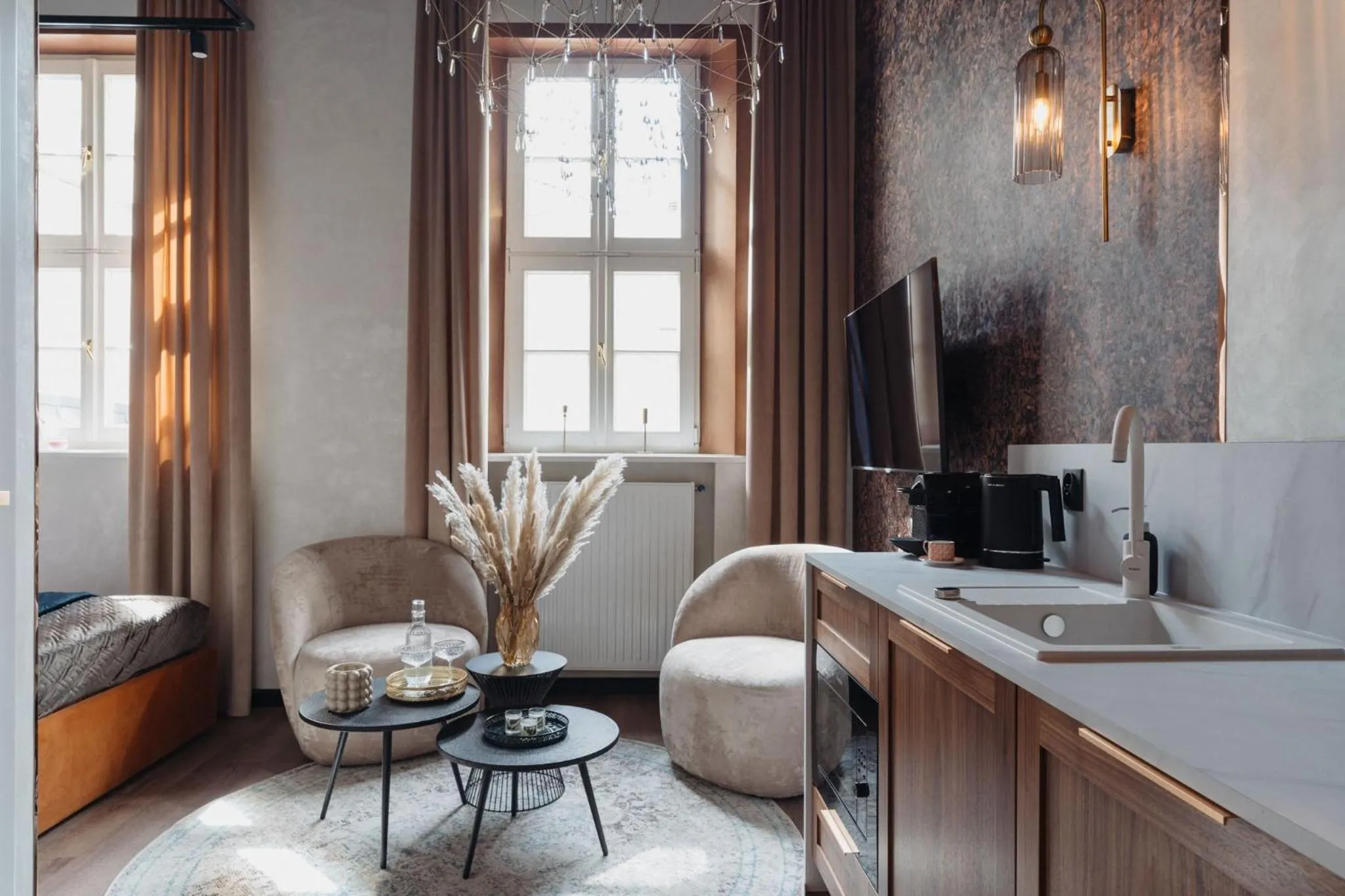 TV and multimedia in Cu Residence - LoftAffair Spa Collection