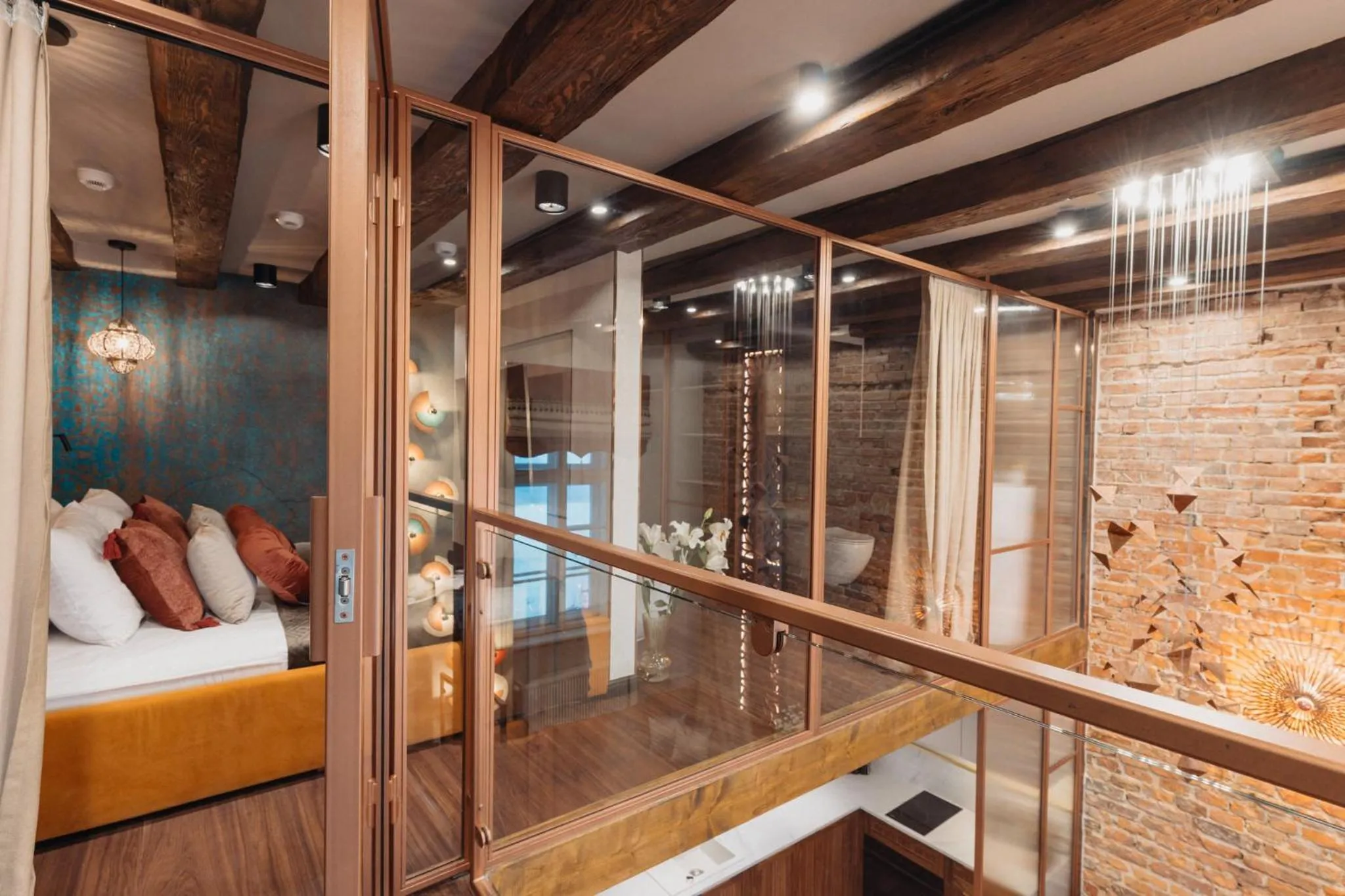 Bed in Cu Residence - LoftAffair Spa Collection