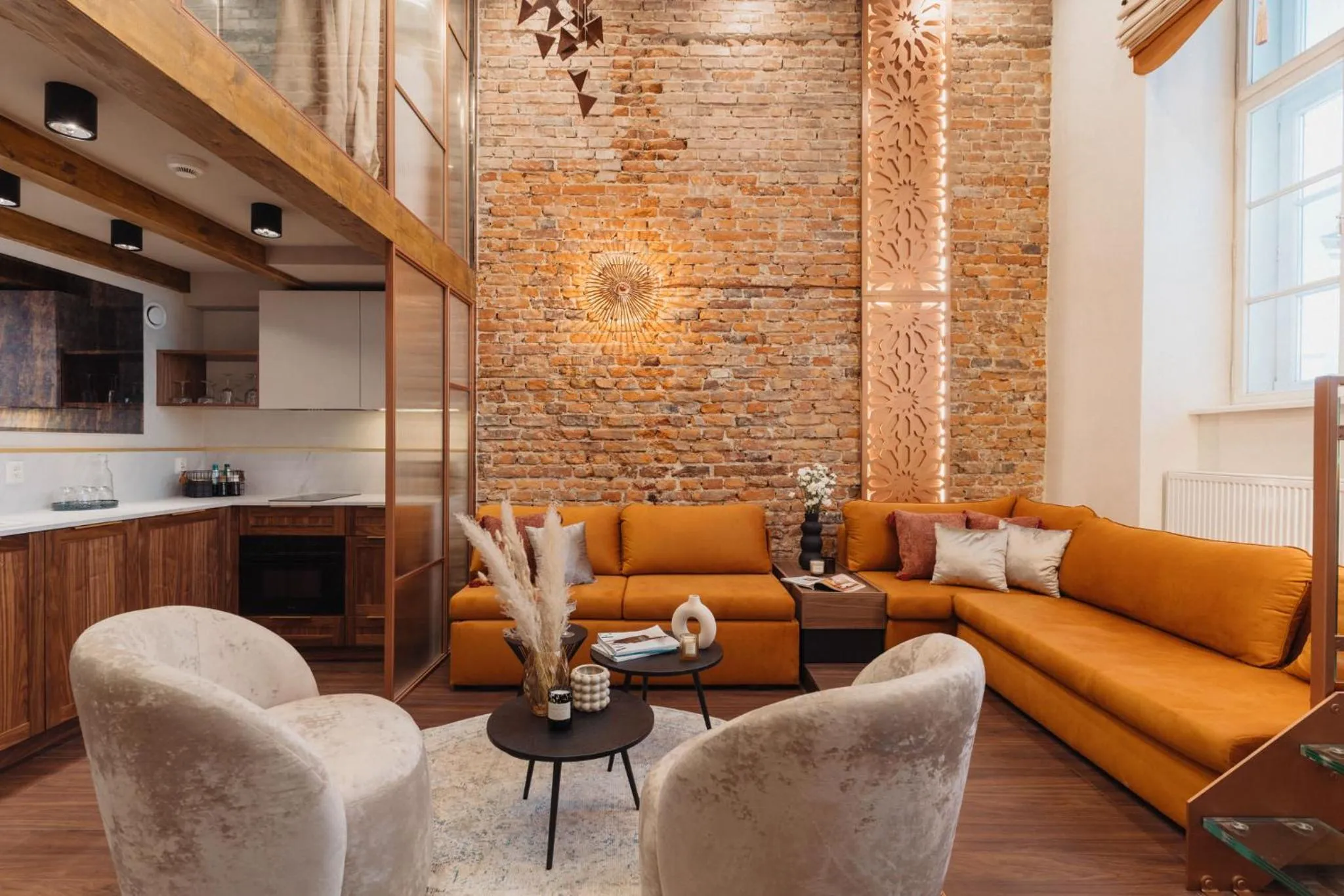 Living room in Cu Residence - LoftAffair Spa Collection