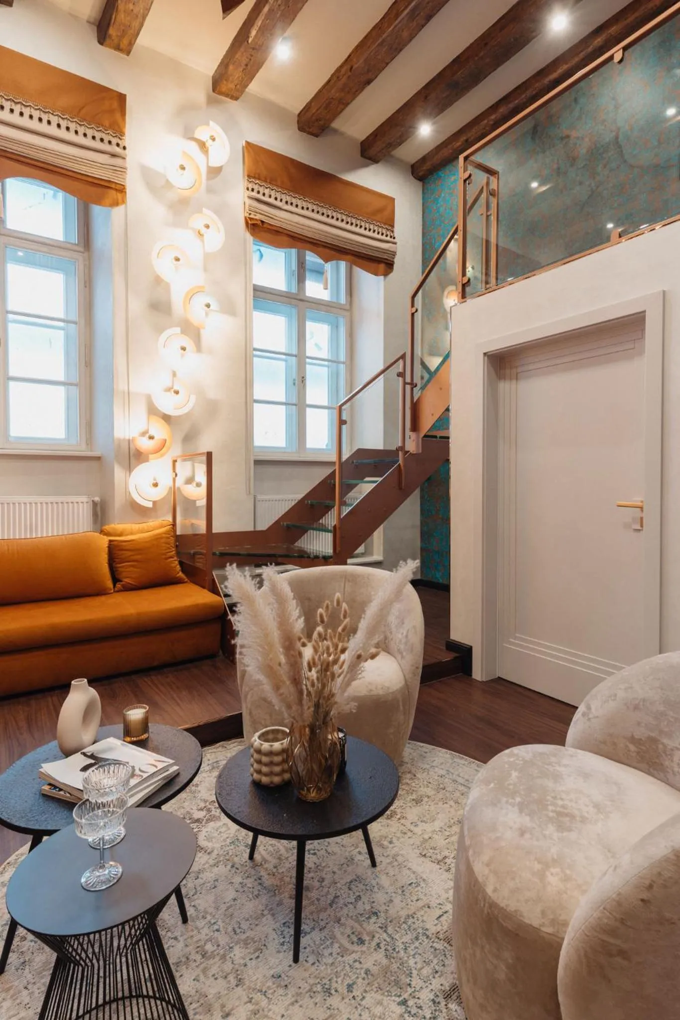 Living room in Cu Residence - LoftAffair Spa Collection