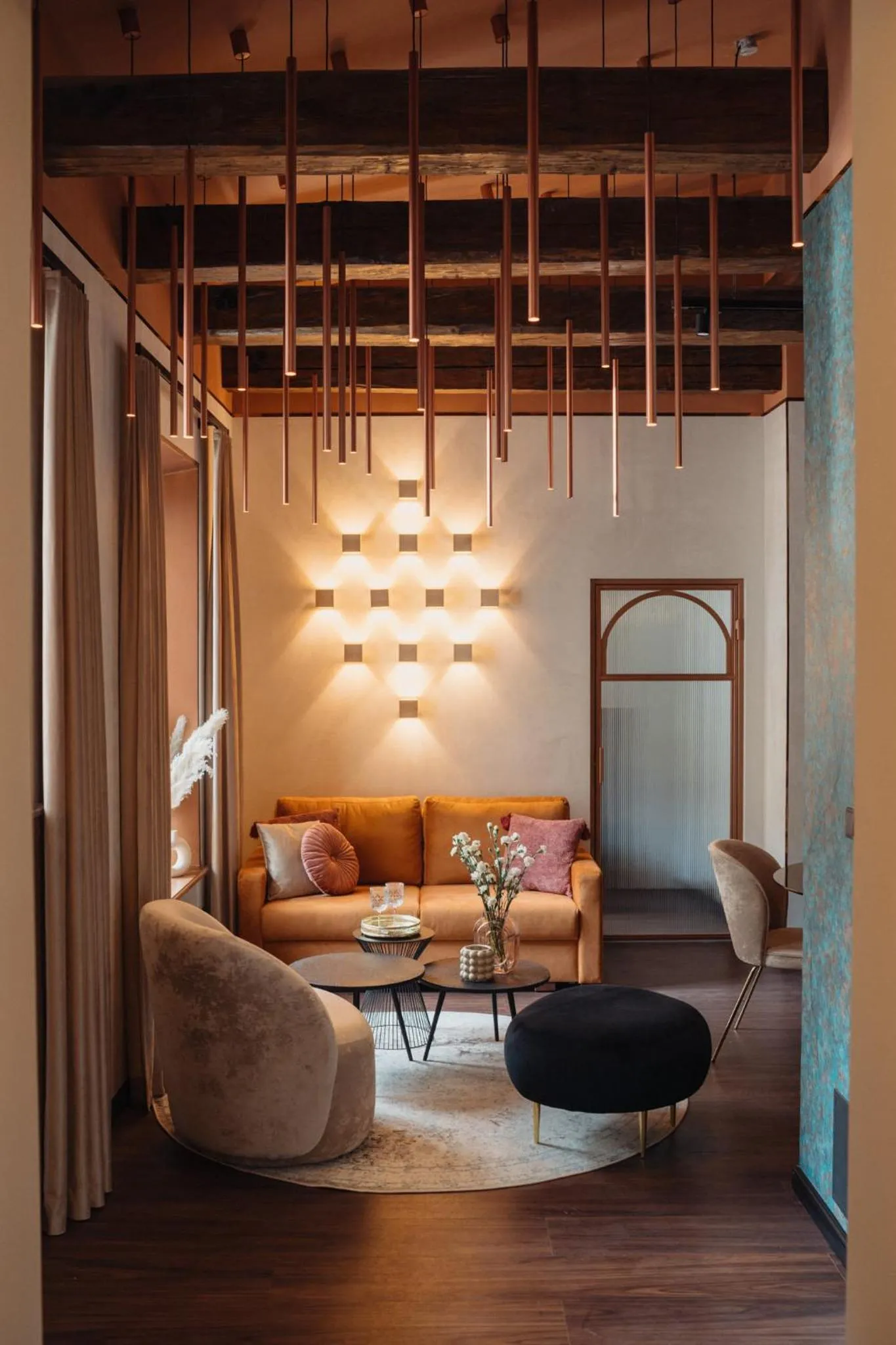 Living room in Cu Residence - LoftAffair Spa Collection