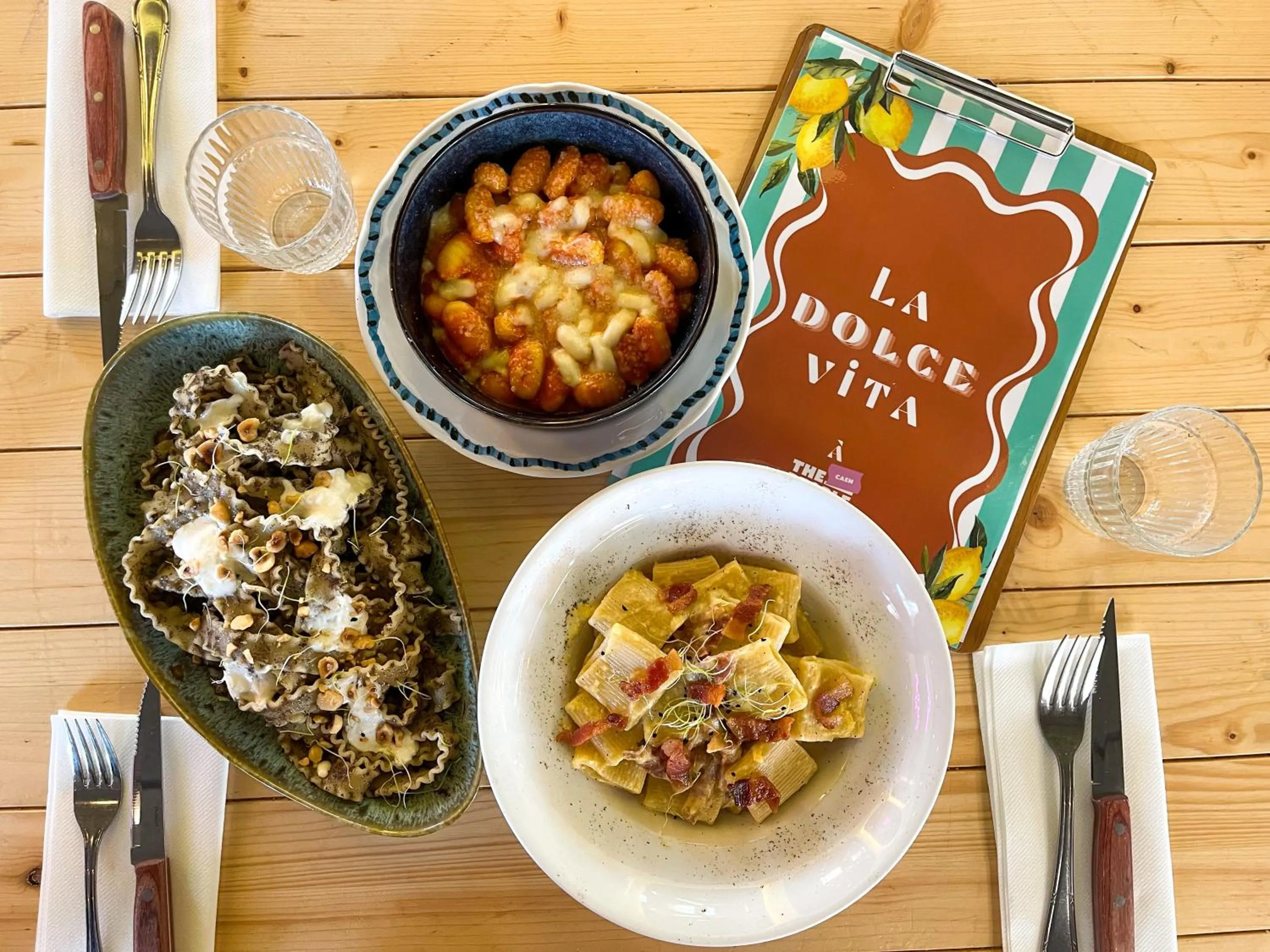 Restaurant/places to eat in The People Caen