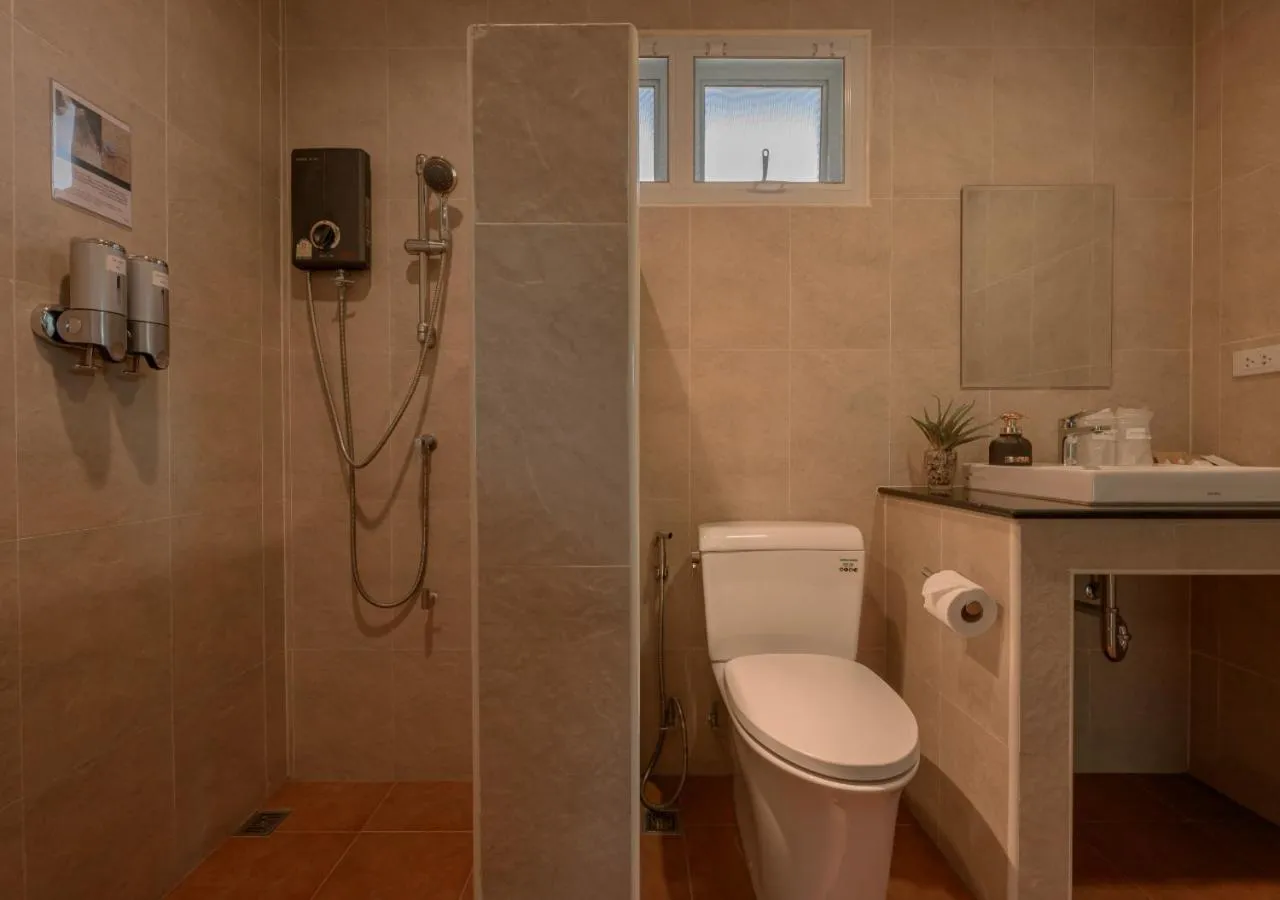 Bathroom in VANA Homestay