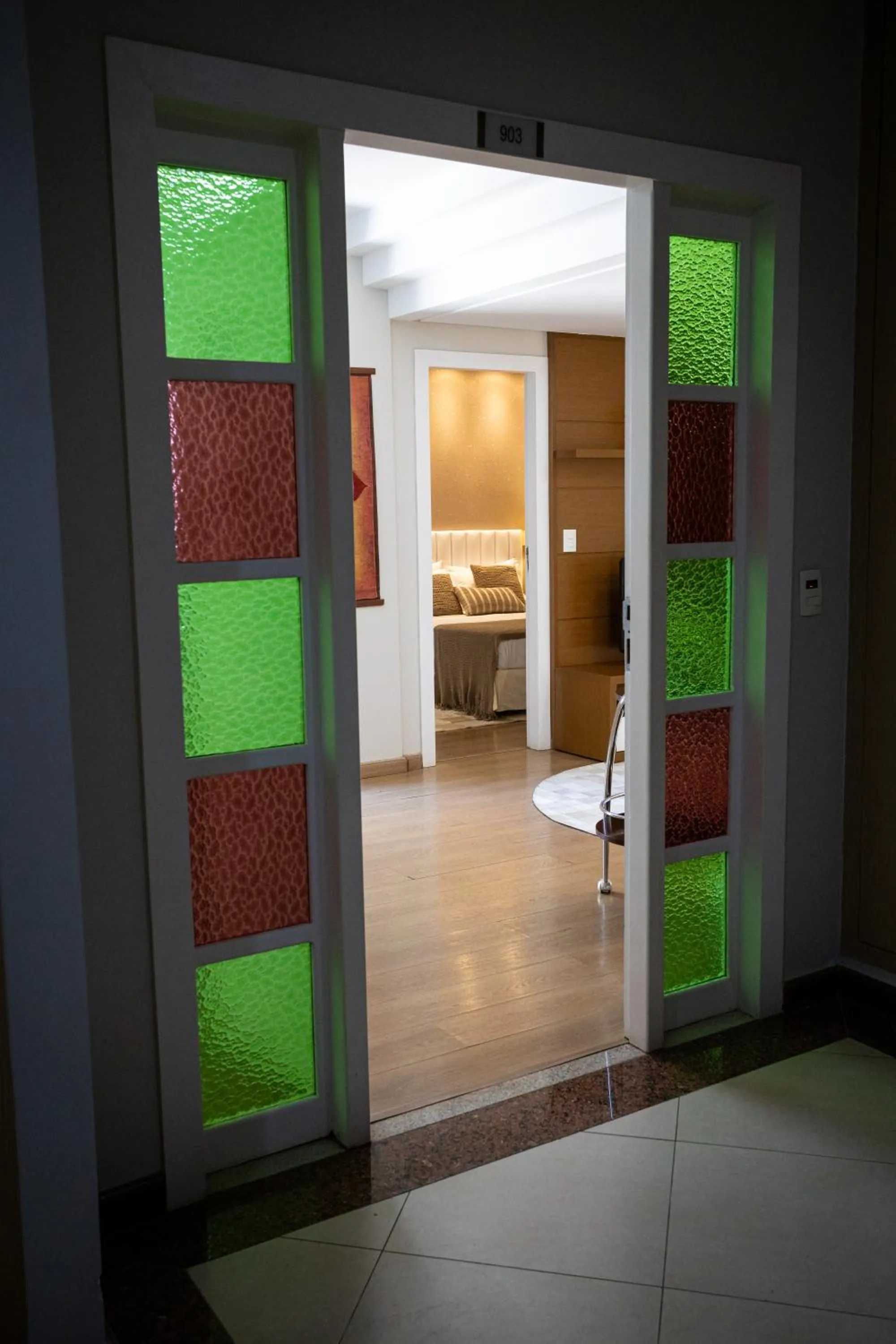 Decorative detail in Alfa Hotel