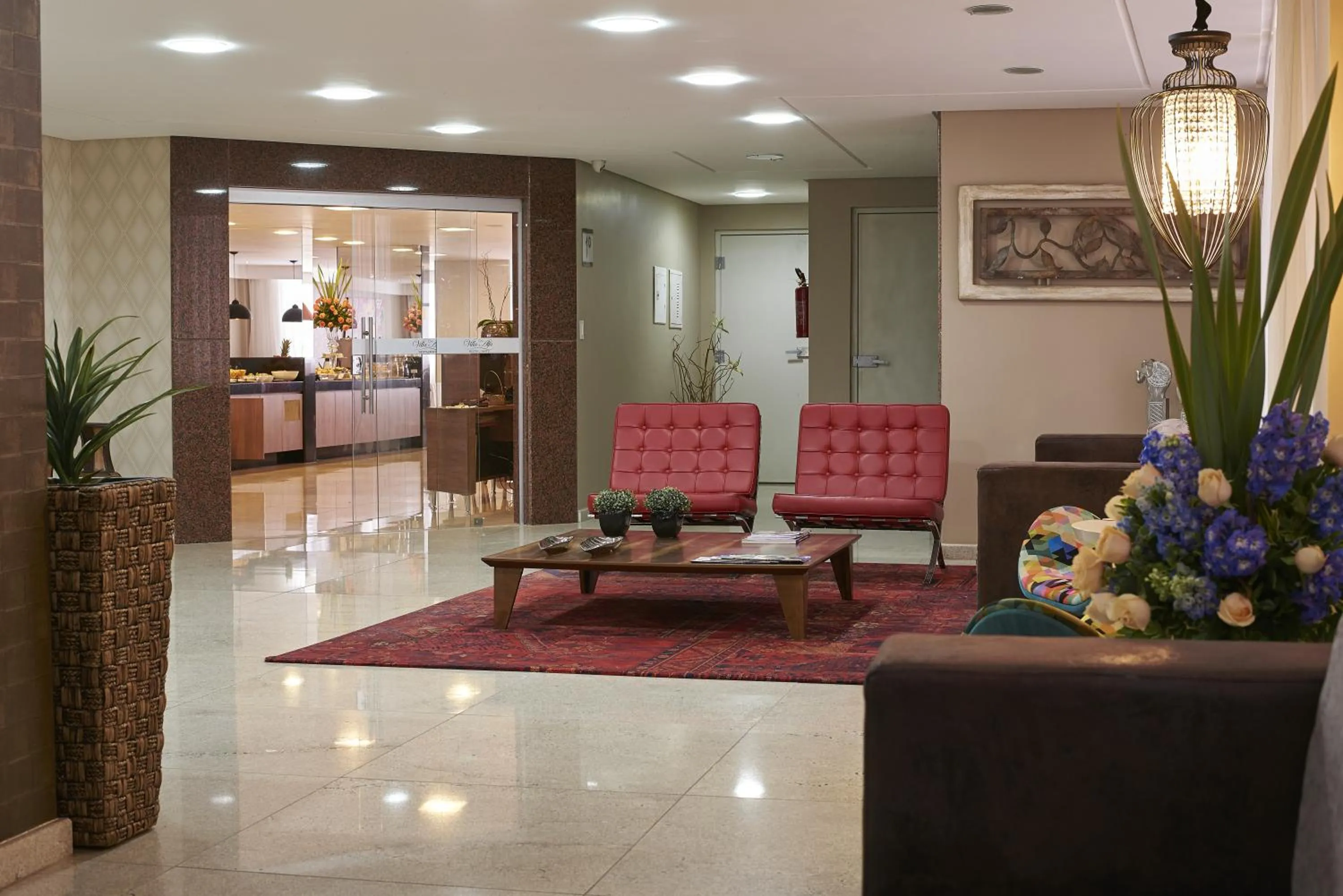 Lobby or reception in Alfa Hotel