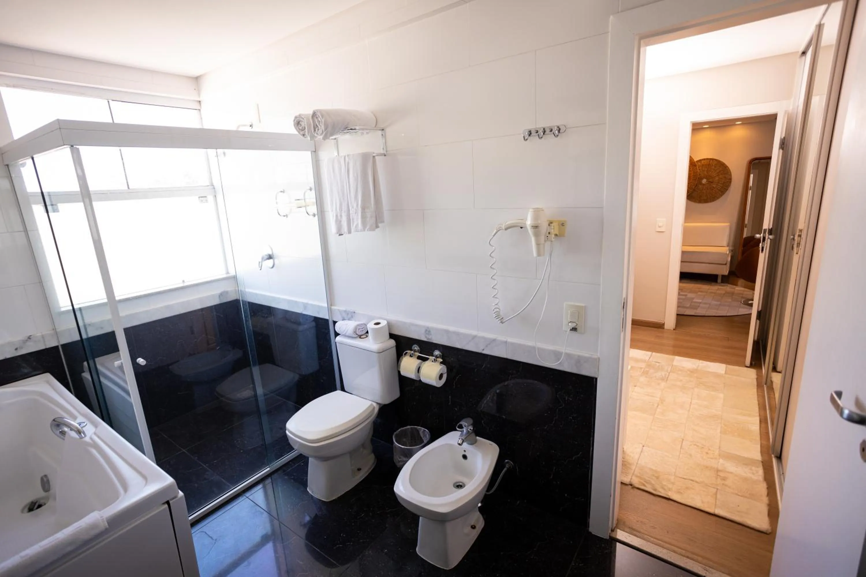 Shower in Alfa Hotel