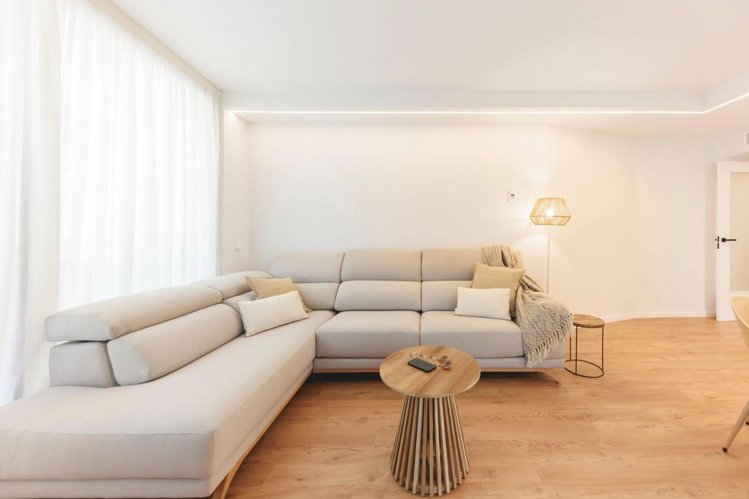 Living room in Bravissimo Devesa, 3 bedrooms and near the parc