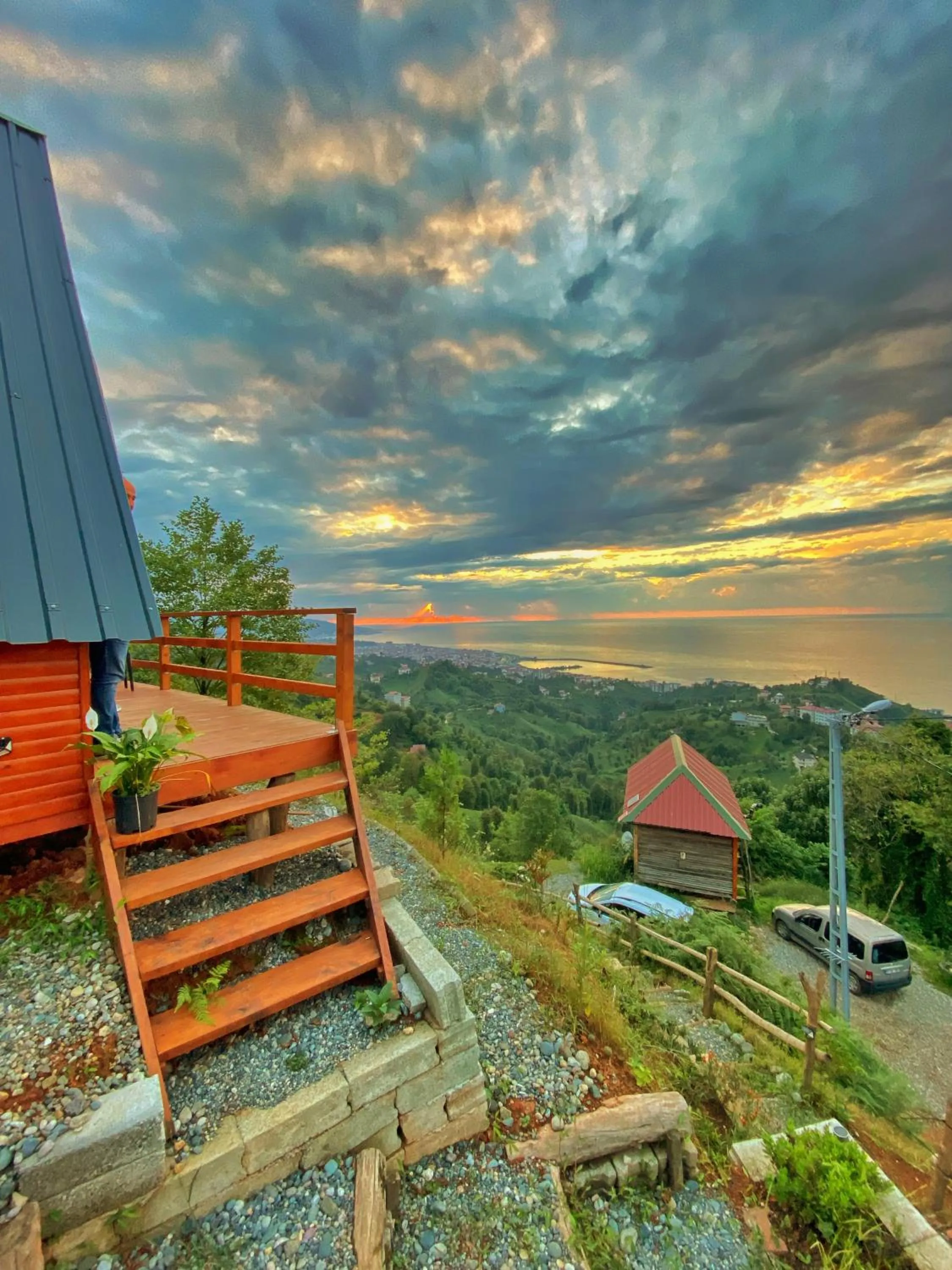 Natural landscape in Saklıtepe bungalov