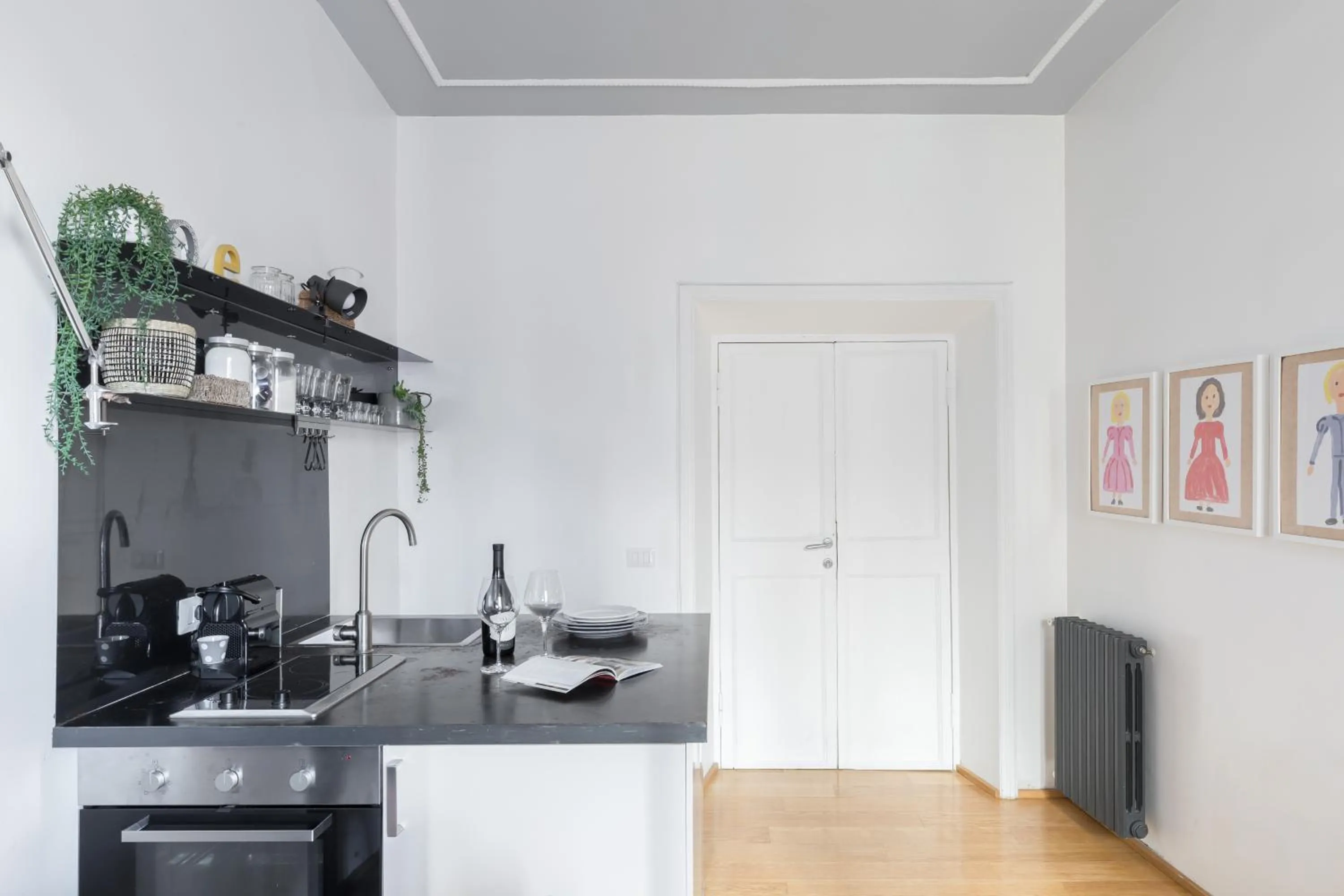 Kitchen or kitchenette in Mami's Home Monti