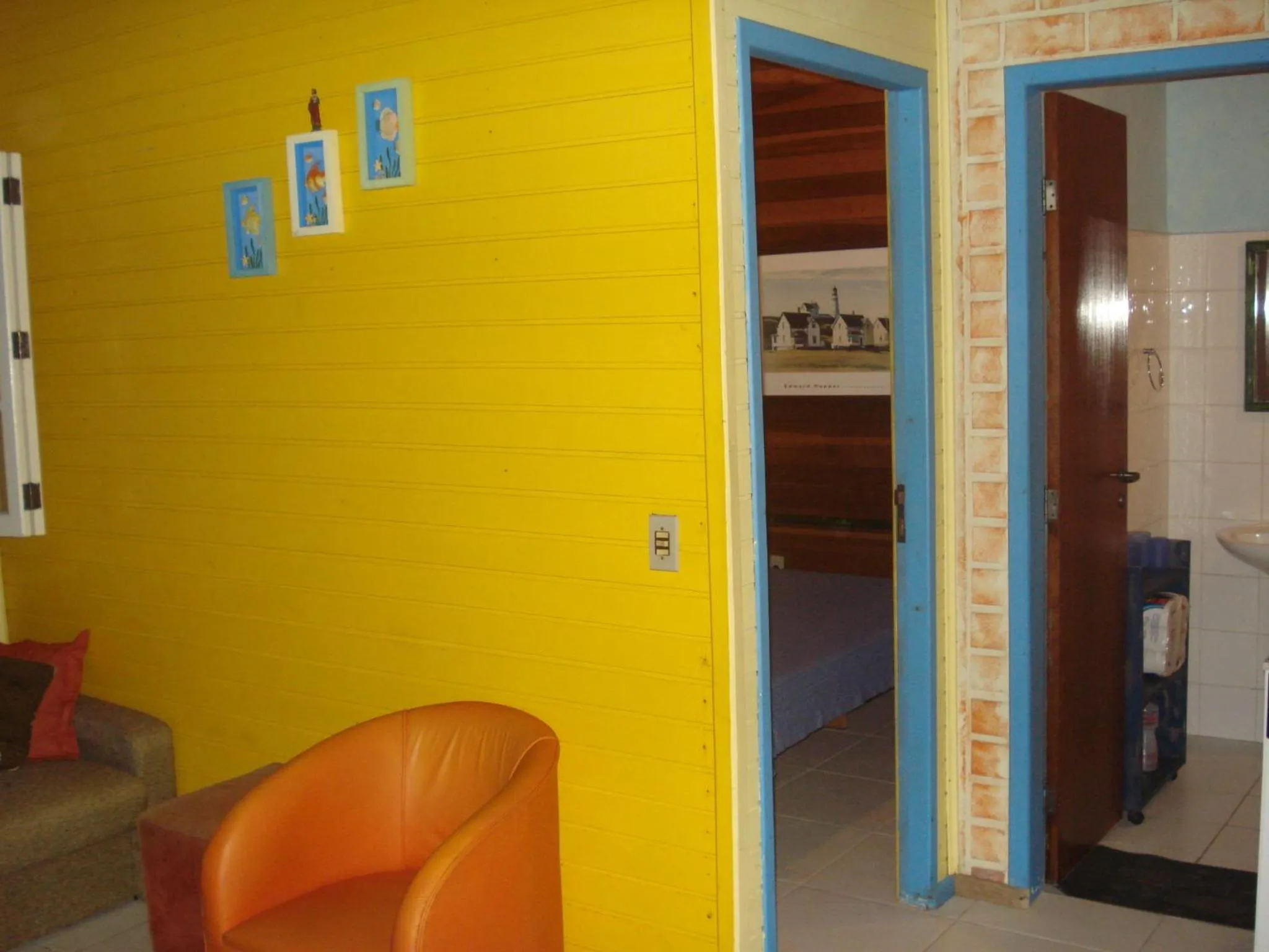 Seating area in Casa Guarda do Embaú