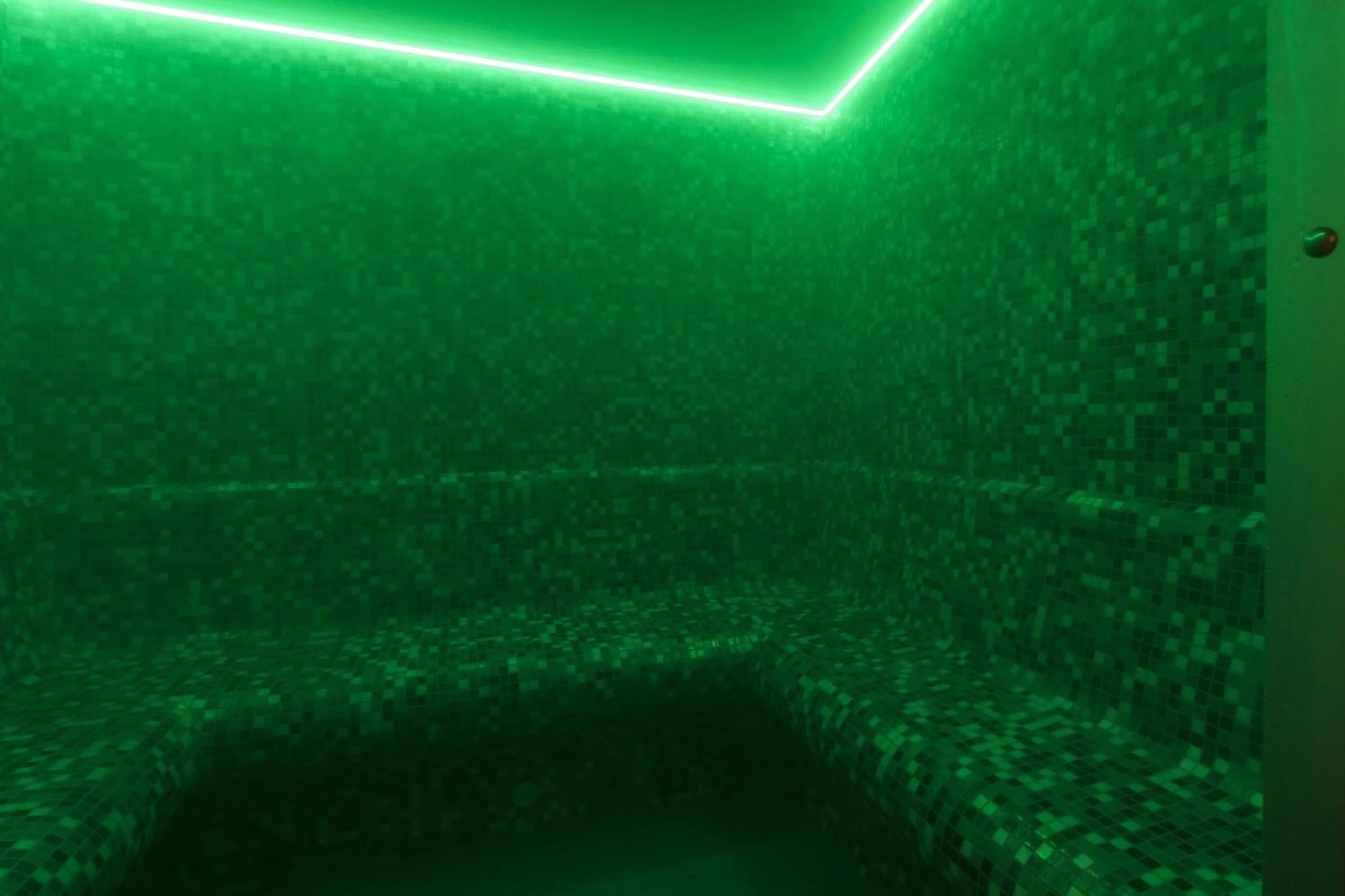 Steam room in Villa Capodarco B&B