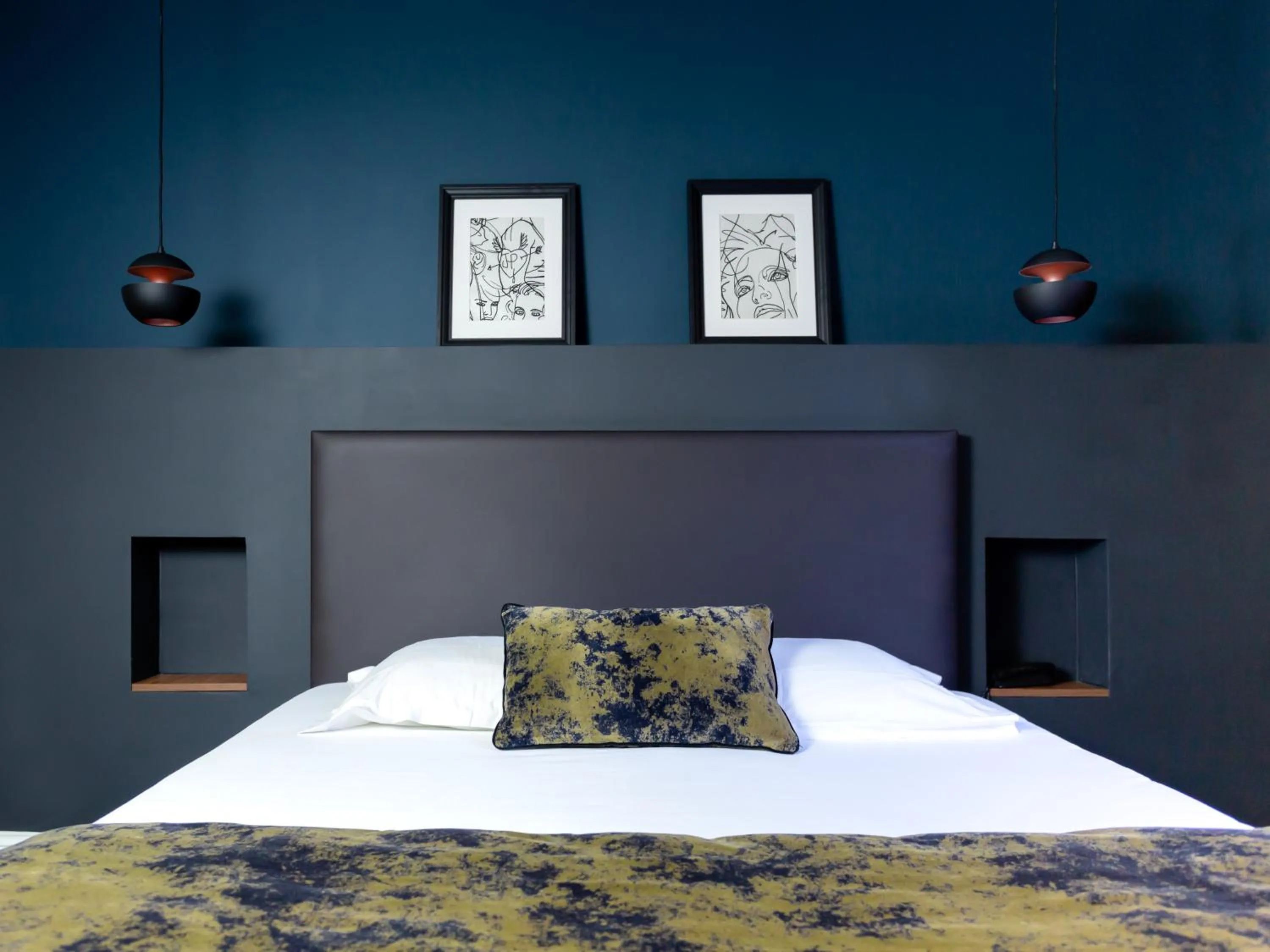 Bed in Babbu Hotel