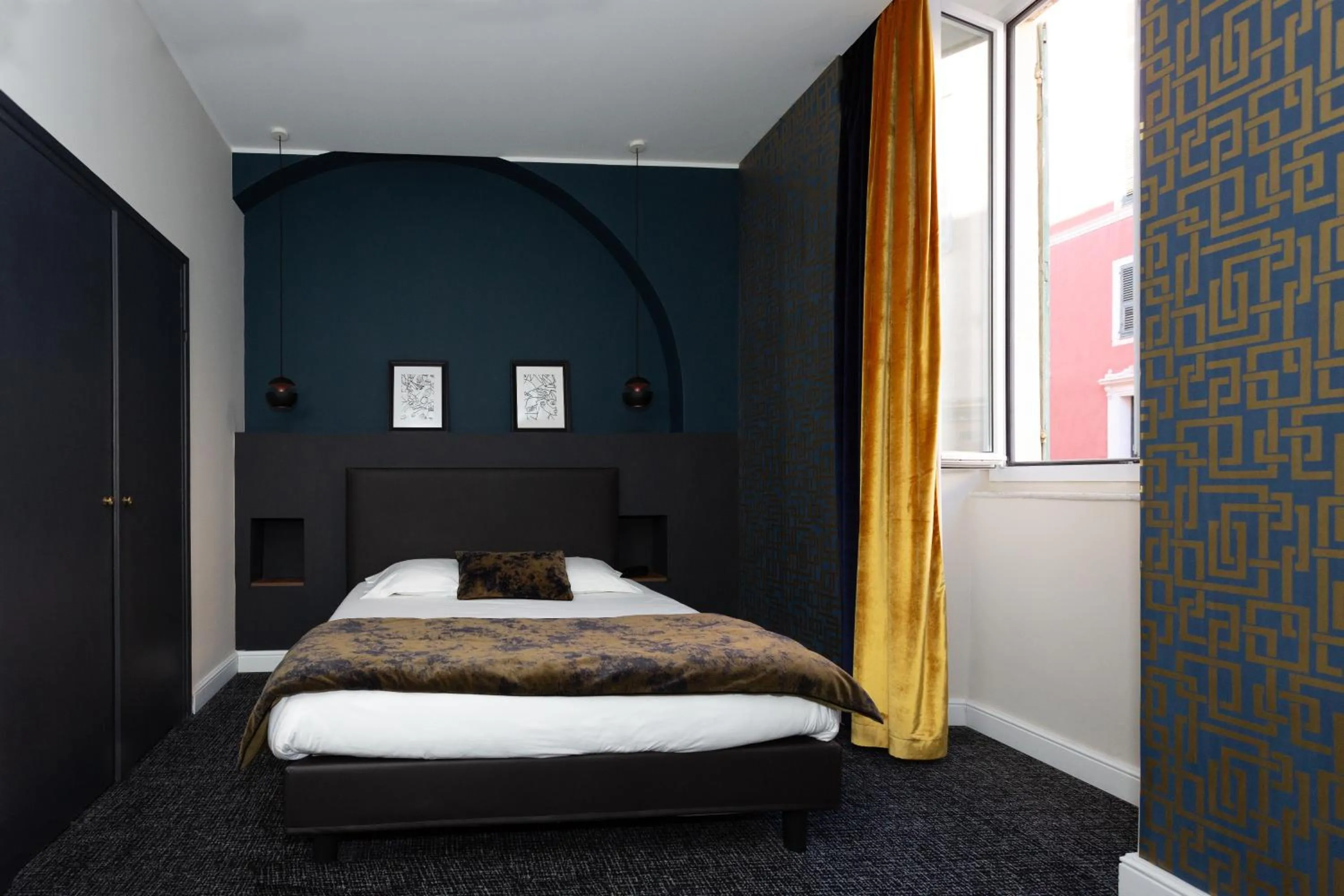 Bed in Babbu Hotel