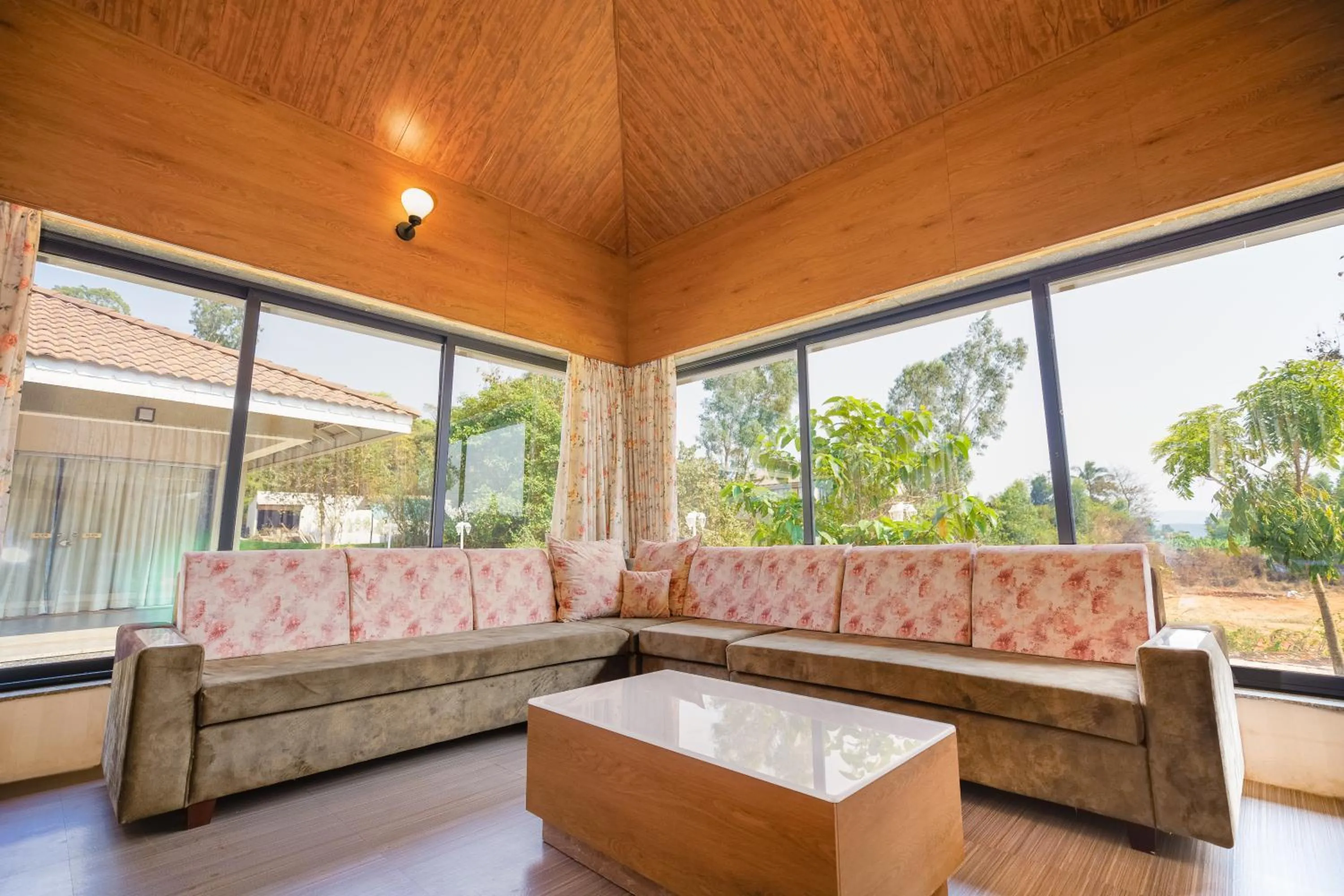 Seating area in Urmilaa Green County Resort 35 KM From Kolhapur