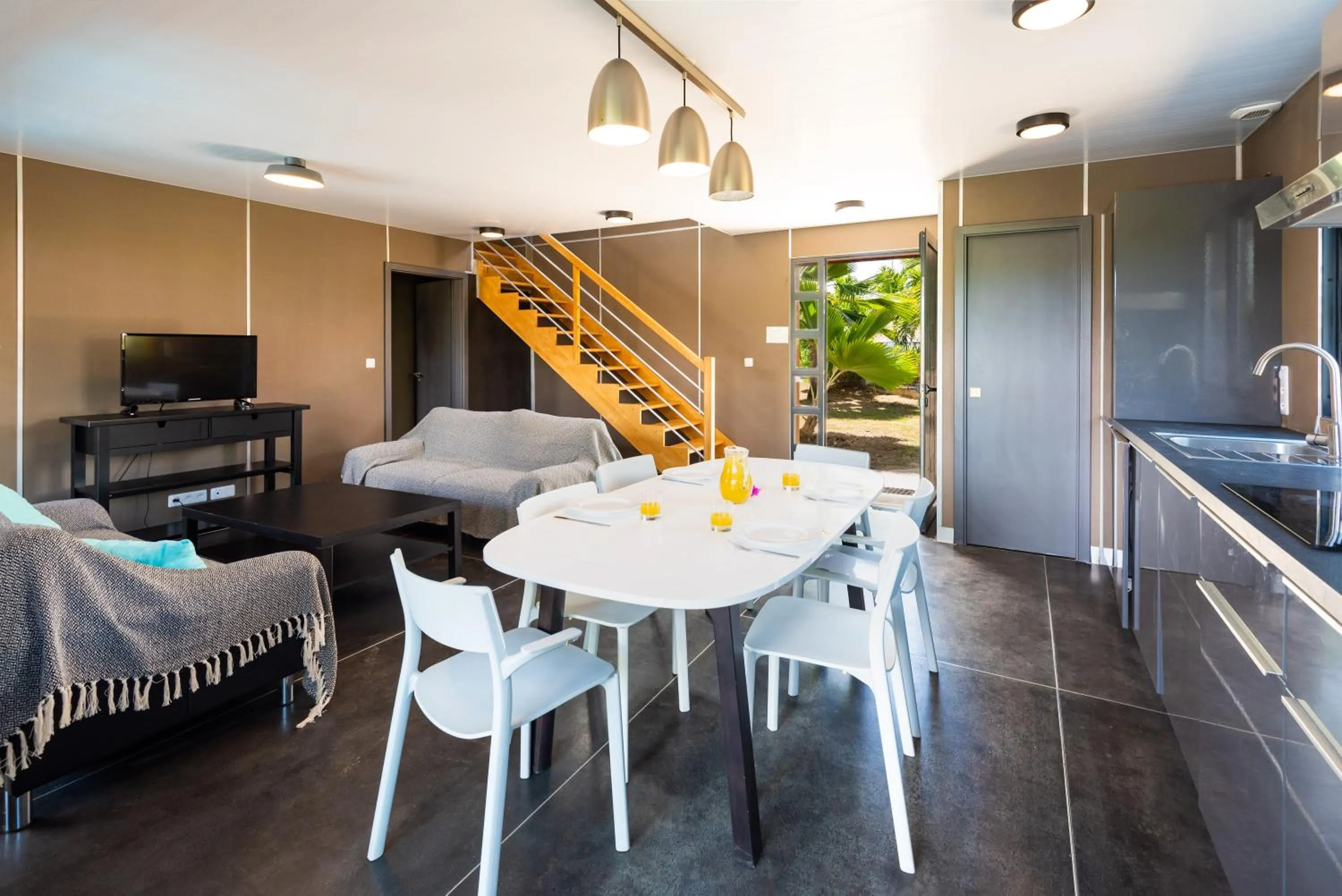 Kitchen or kitchenette in Le Village de la Pointe