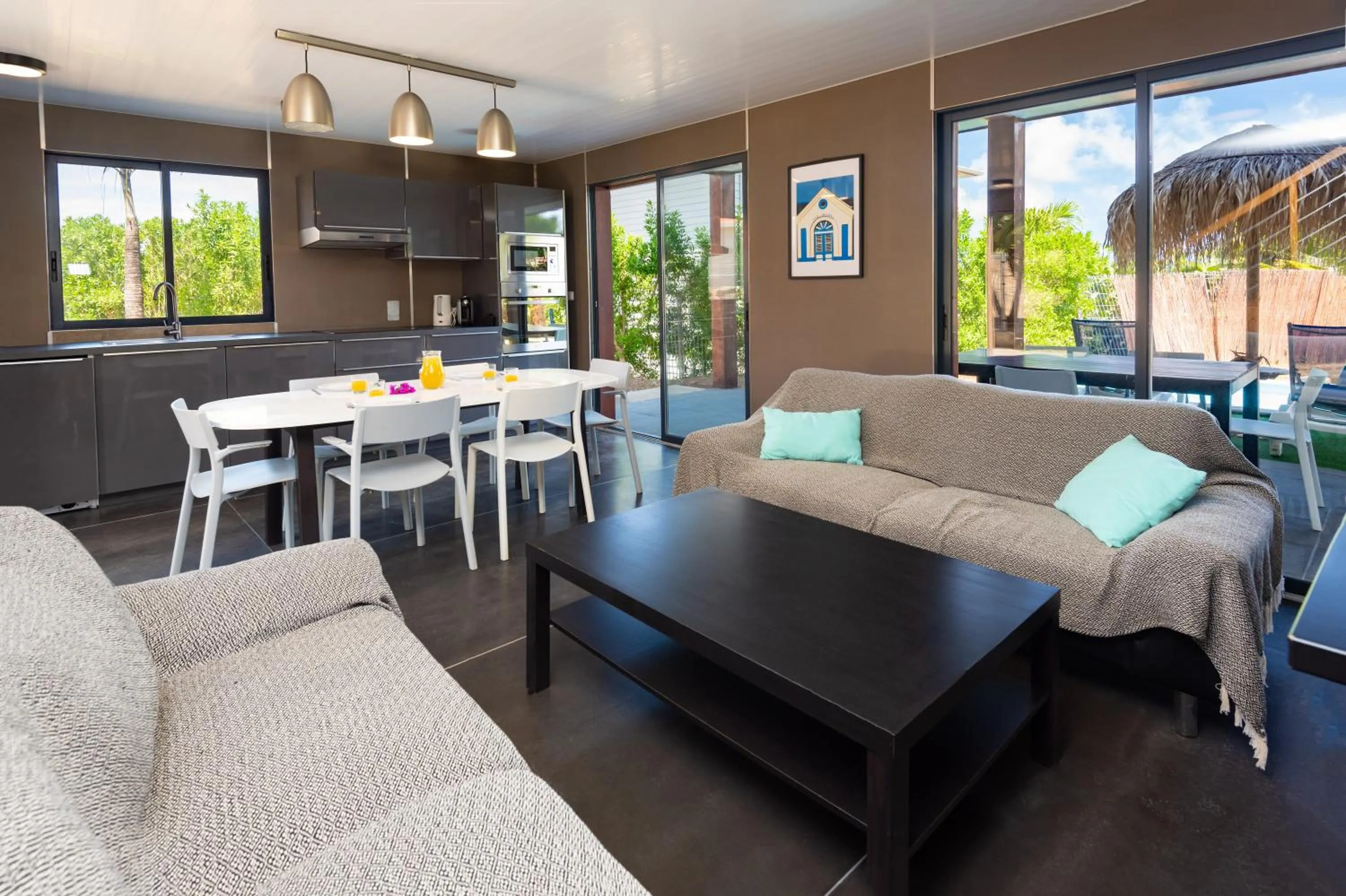 Patio in Le Village de la Pointe