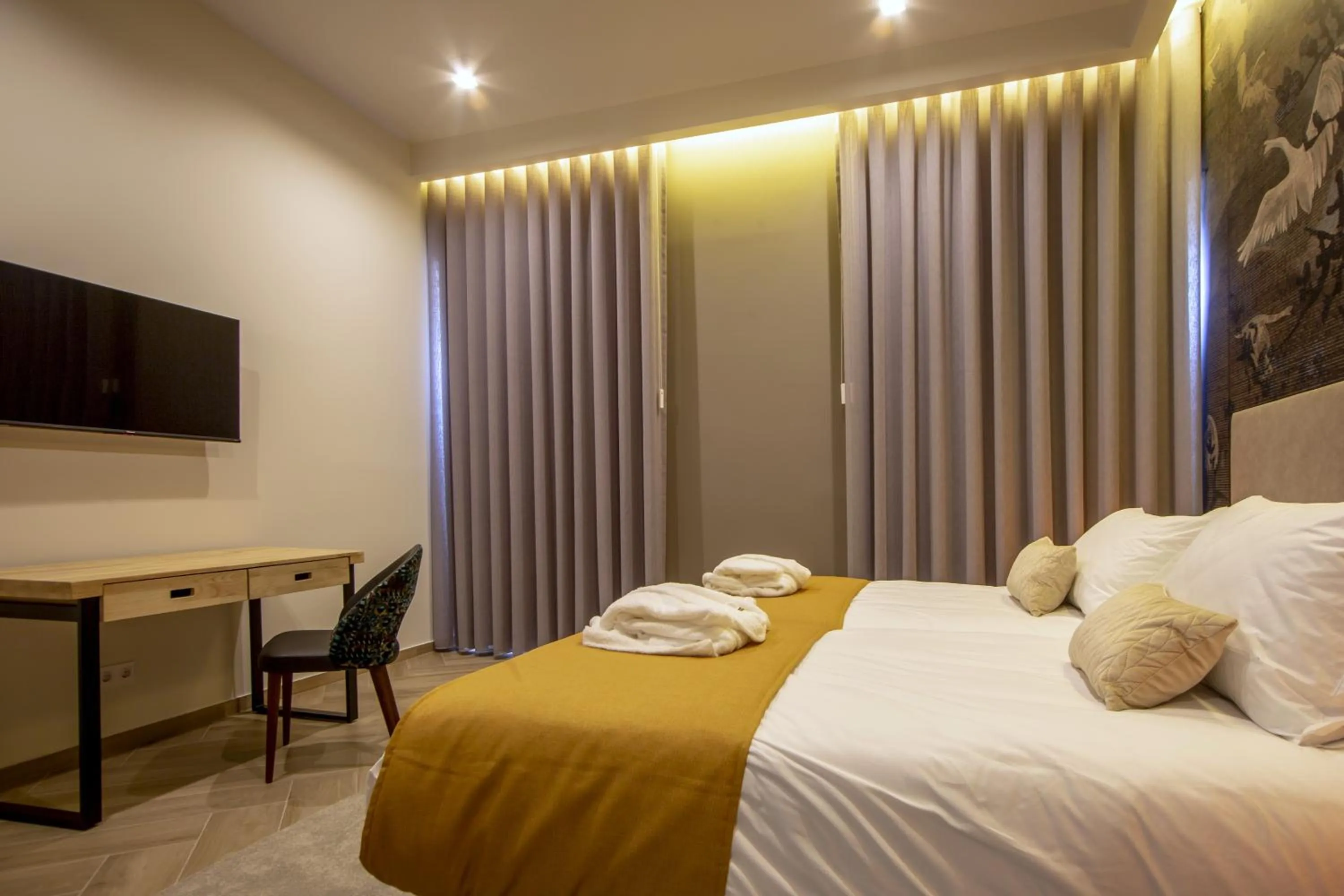 Bed in Guest House Jacarandá Faro