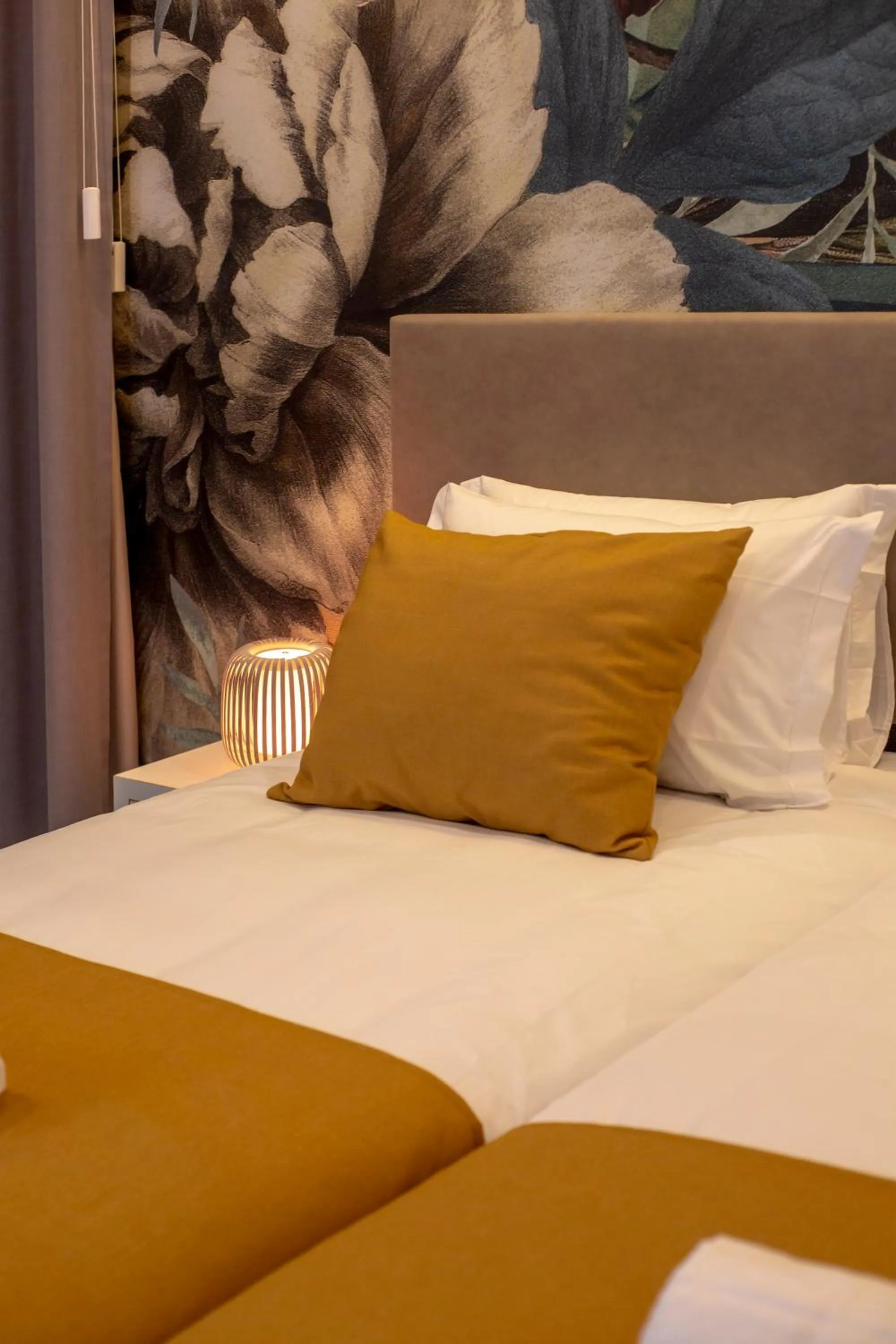 Bed in Guest House Jacarandá Faro