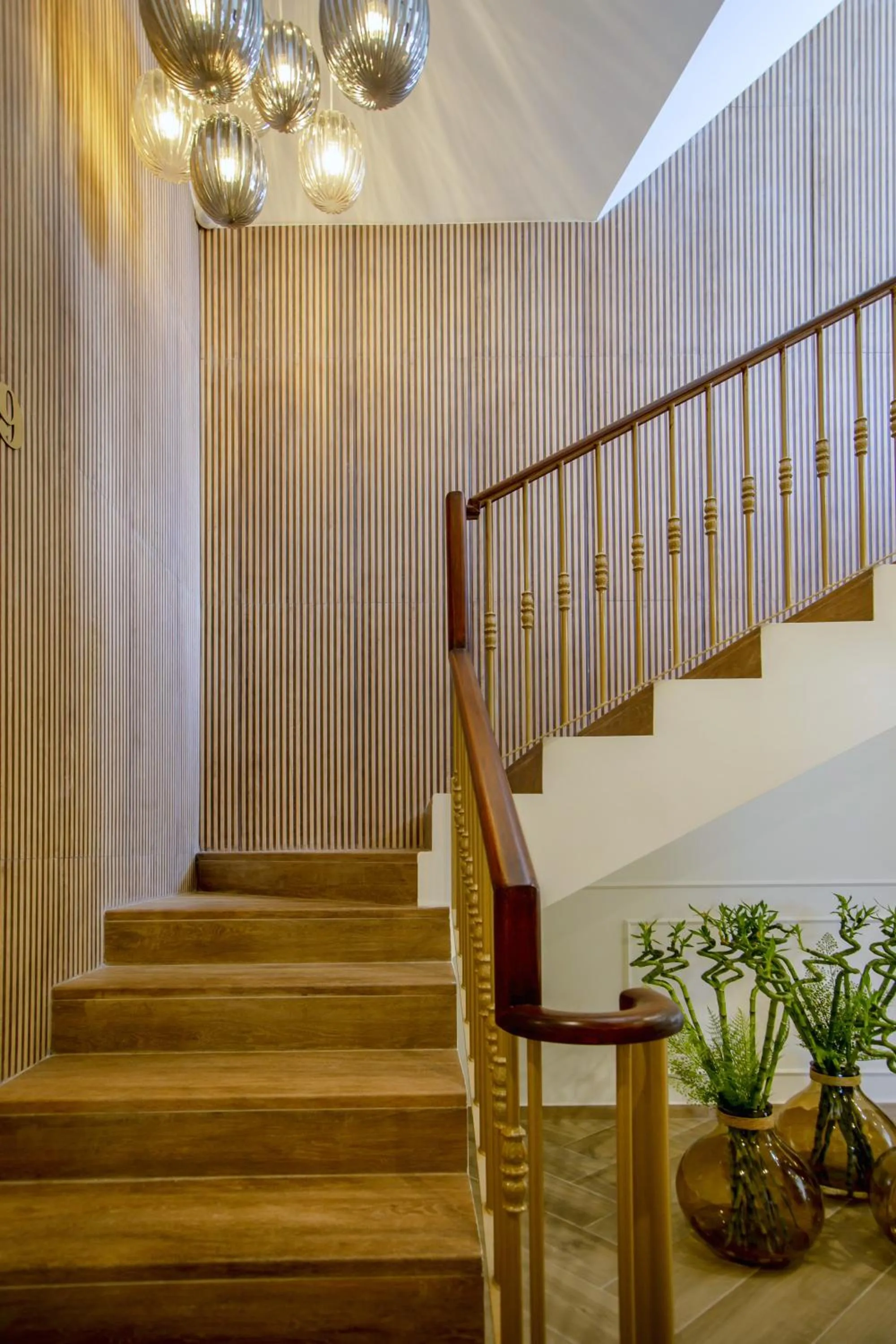 Property building in Guest House Jacarandá Faro