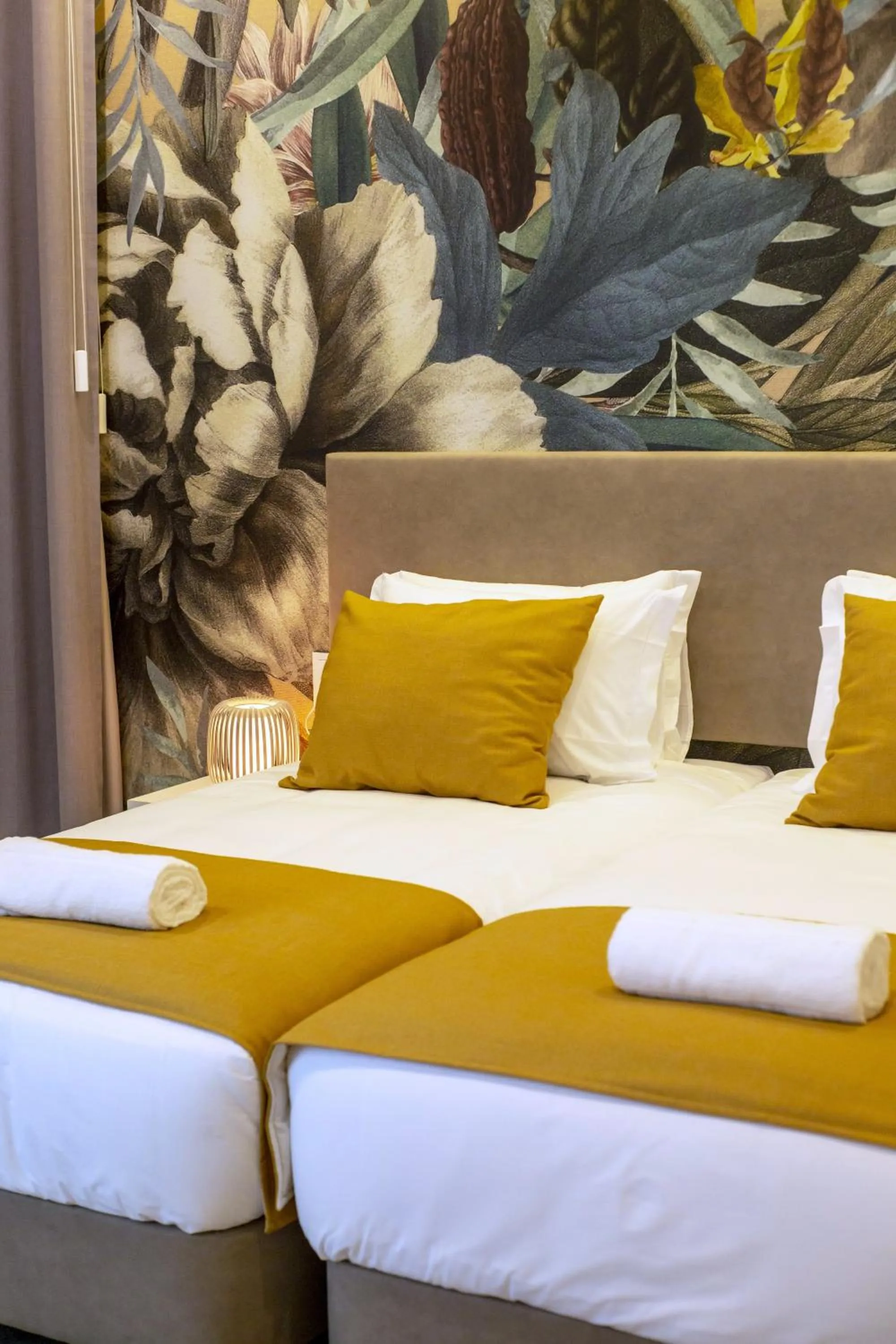 Bed in Guest House Jacarandá Faro