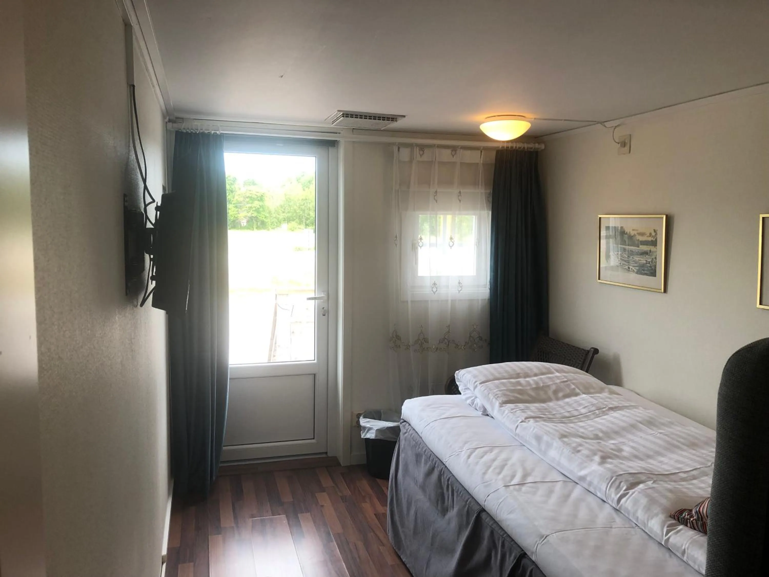 Bedroom in Skulesjön Hotell