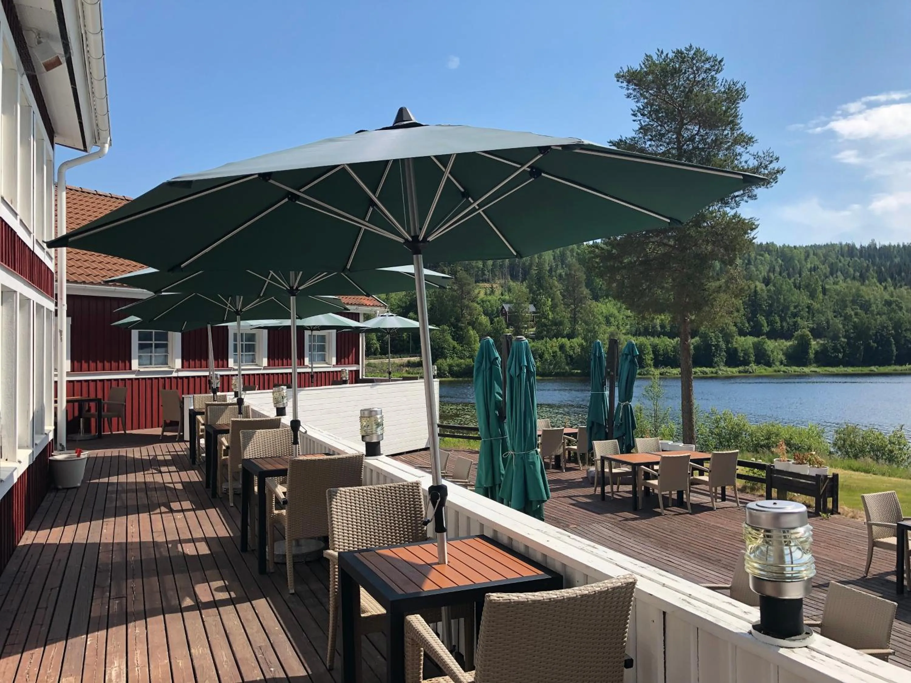 Restaurant/places to eat in Skulesjön Hotell