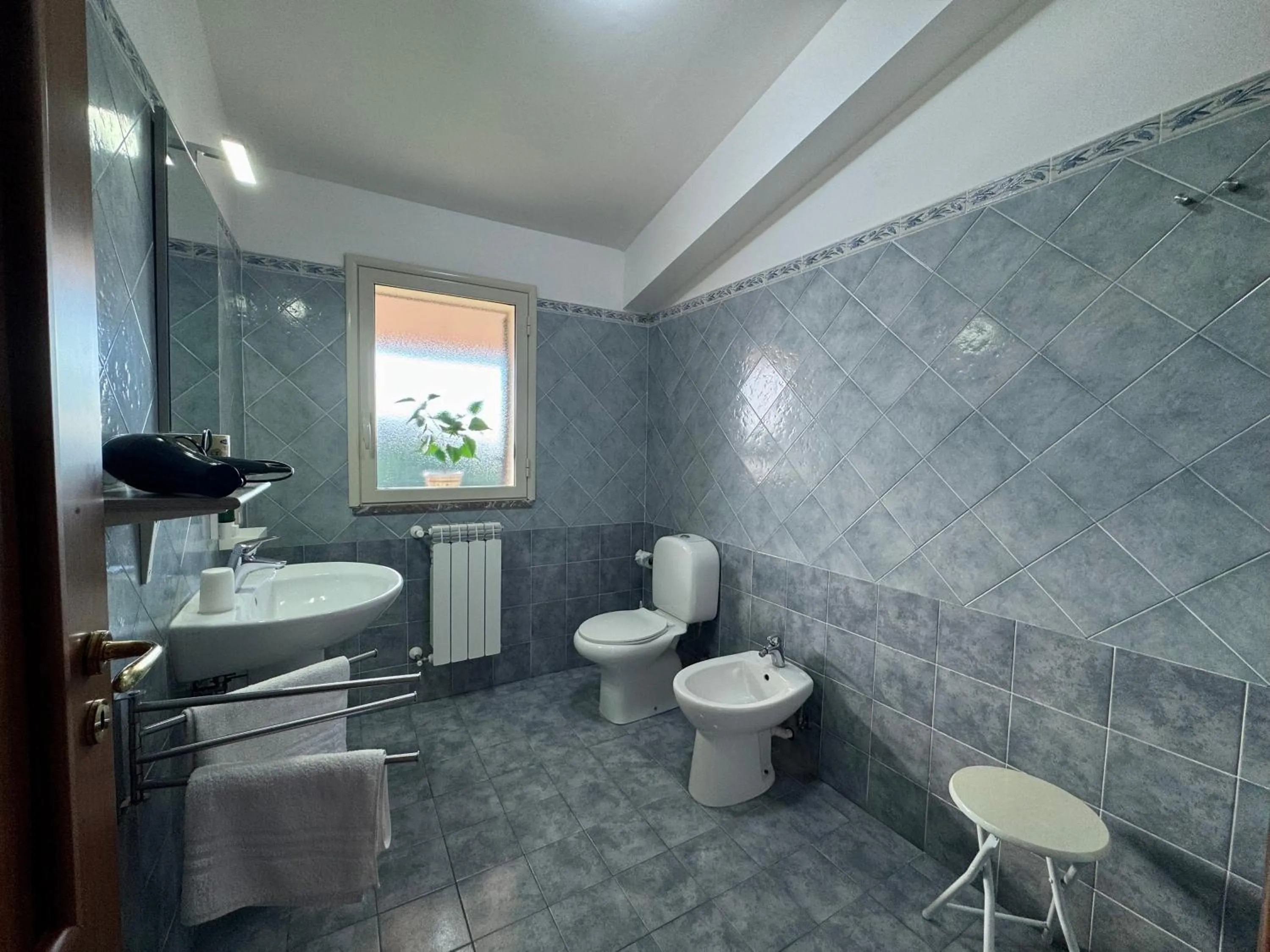 Shower in New Naxos Village