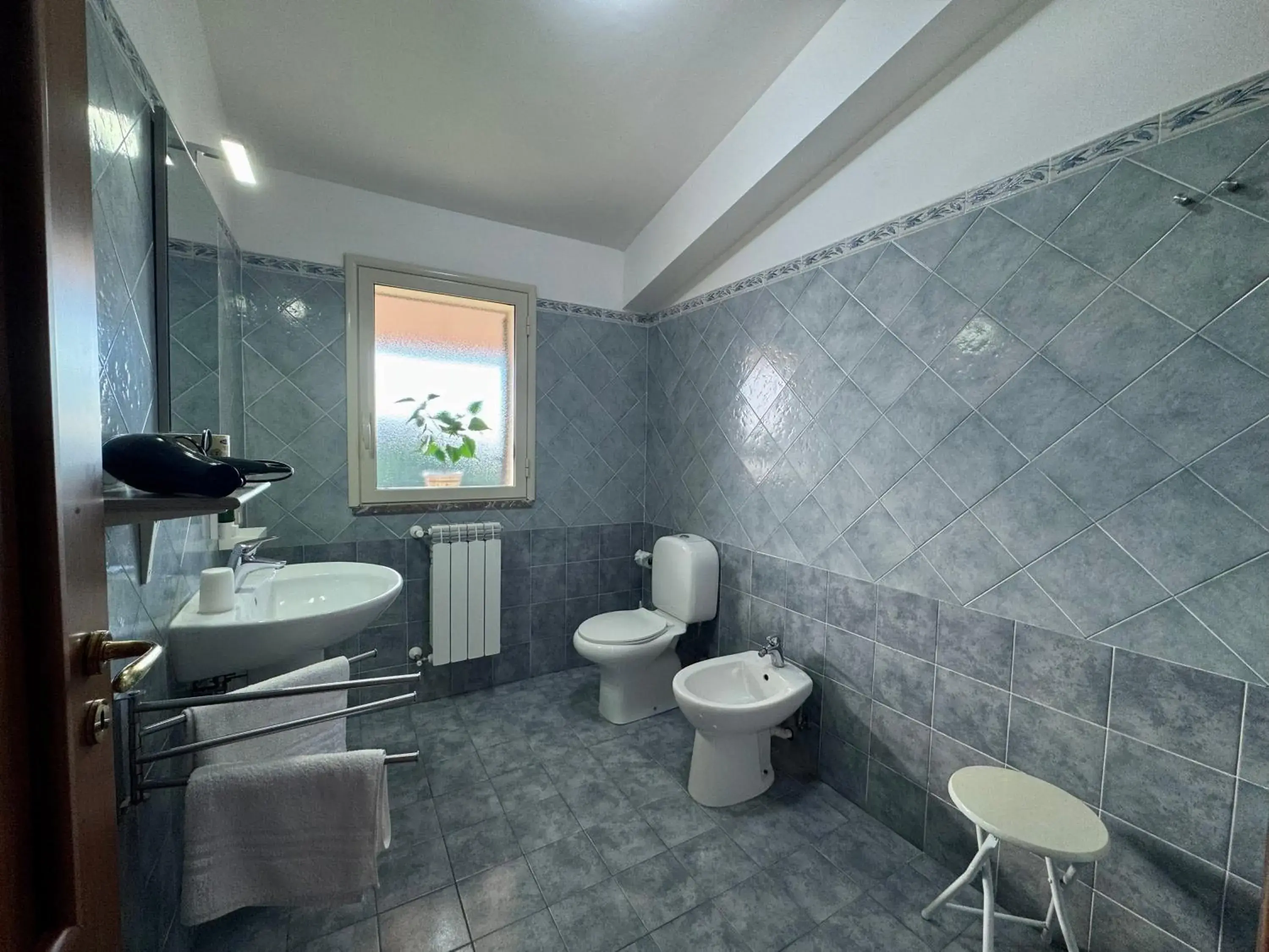 Shower in New Naxos Village Shower in New Naxos Village