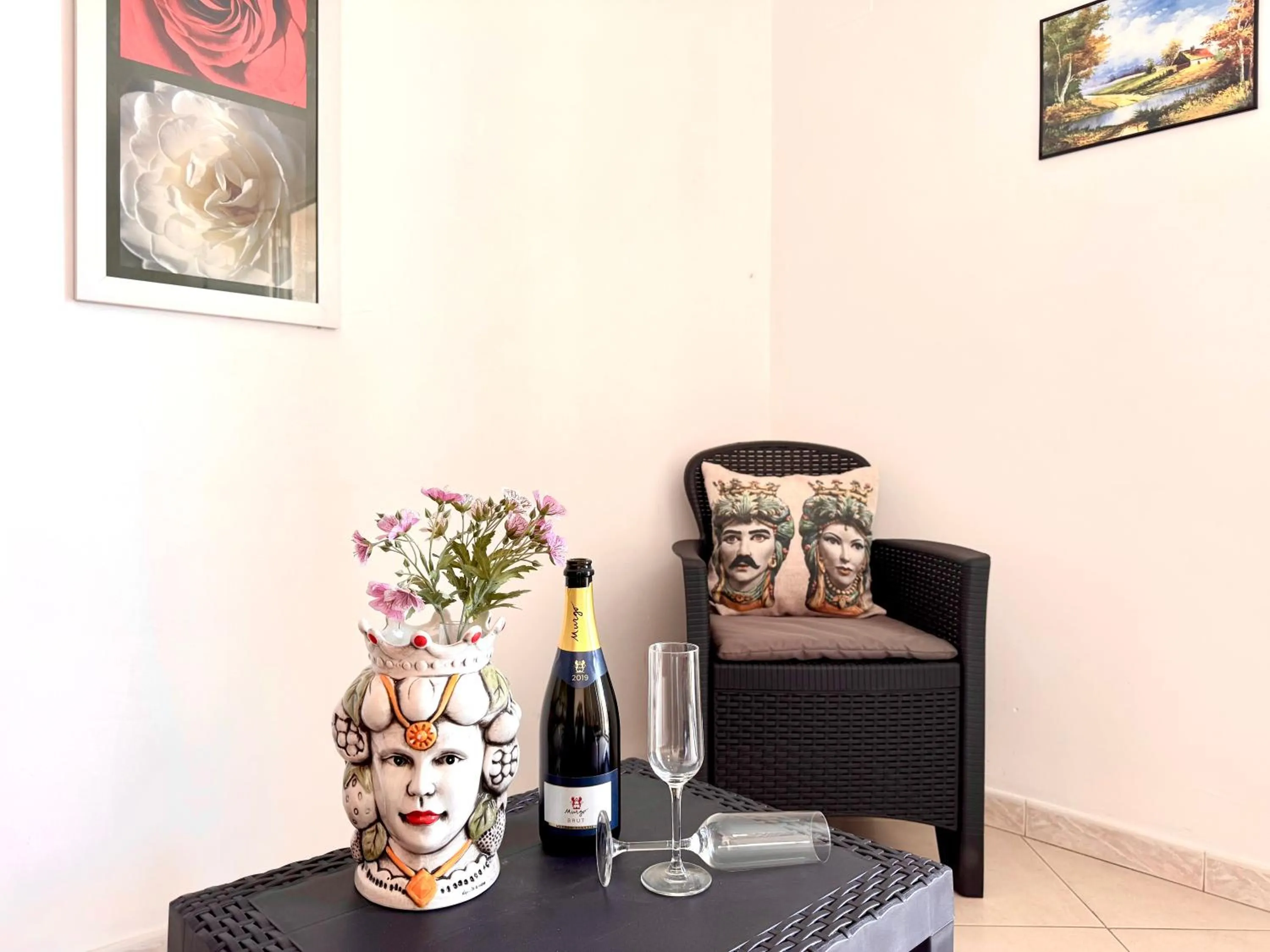 Living room in New Naxos Village