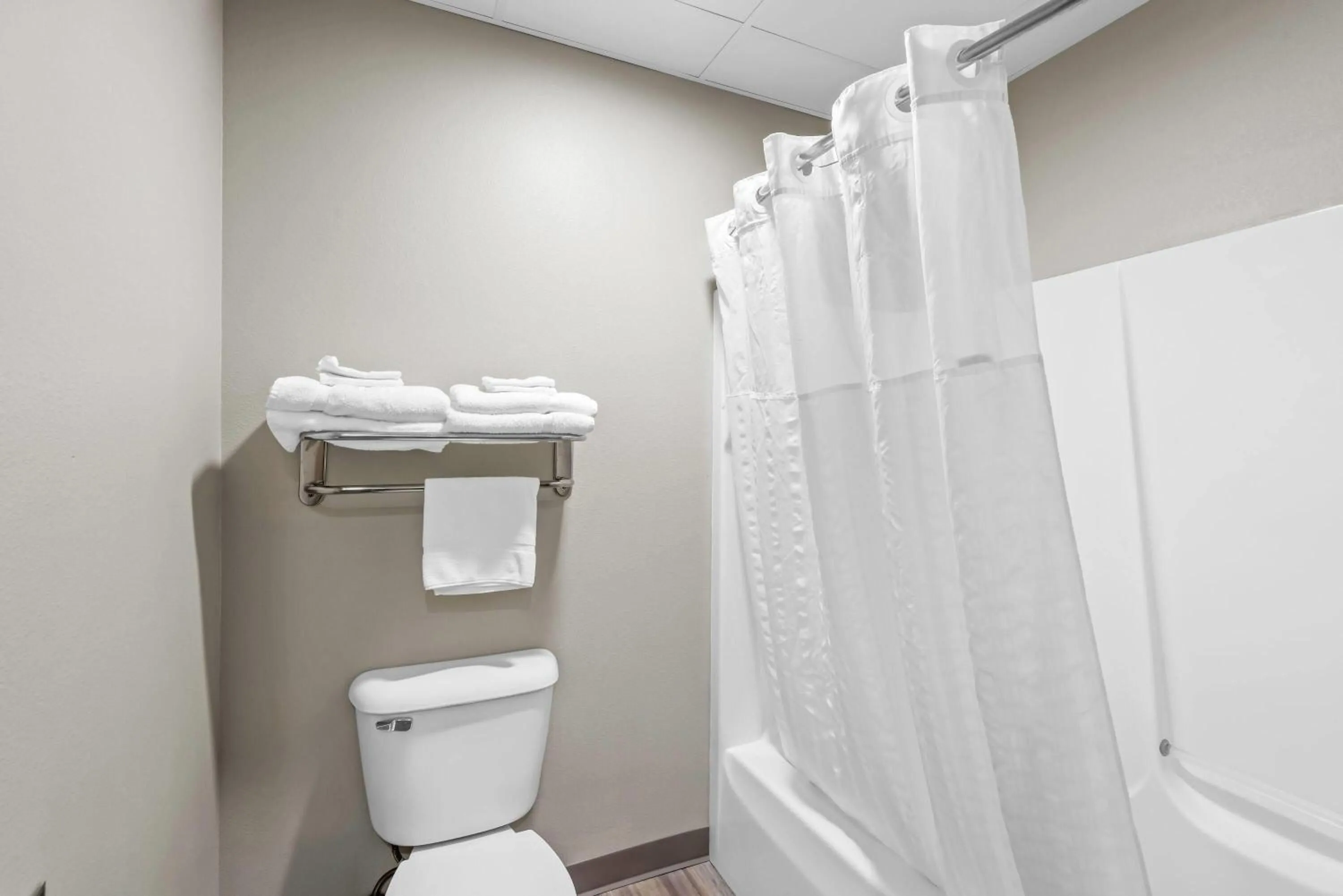 Bathroom in Days Inn by Wyndham Carroll