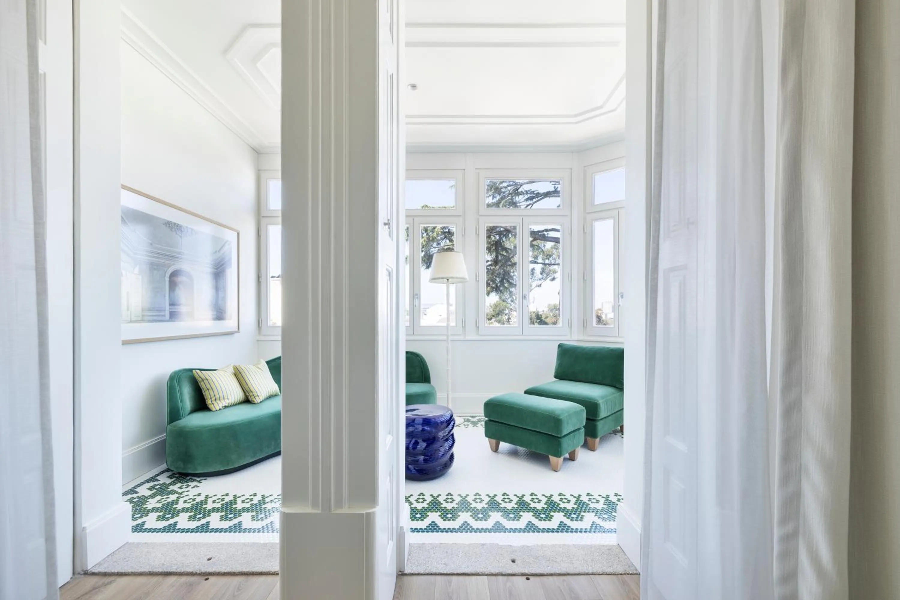 Seating area in One Shot Palácio Cedofeita